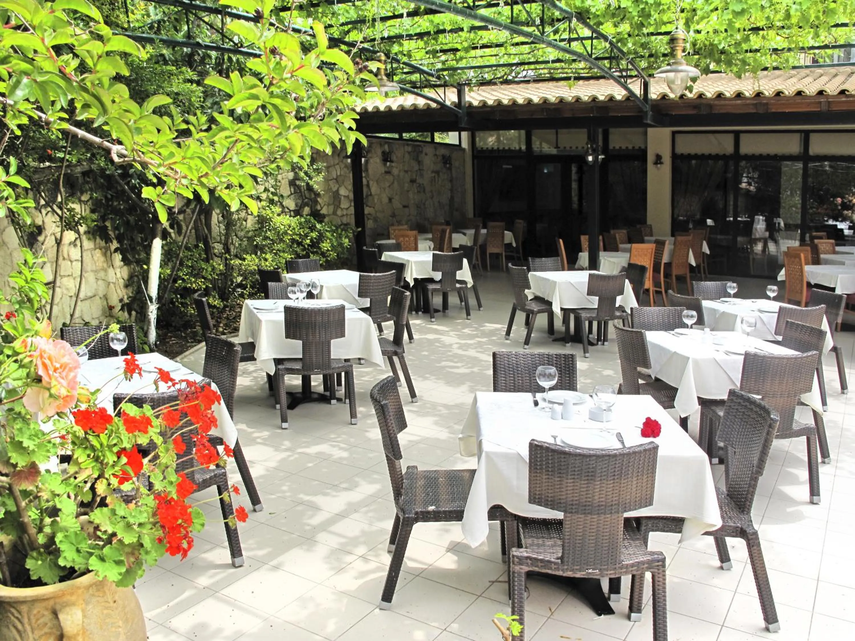 Restaurant/places to eat in Lesse Hotel