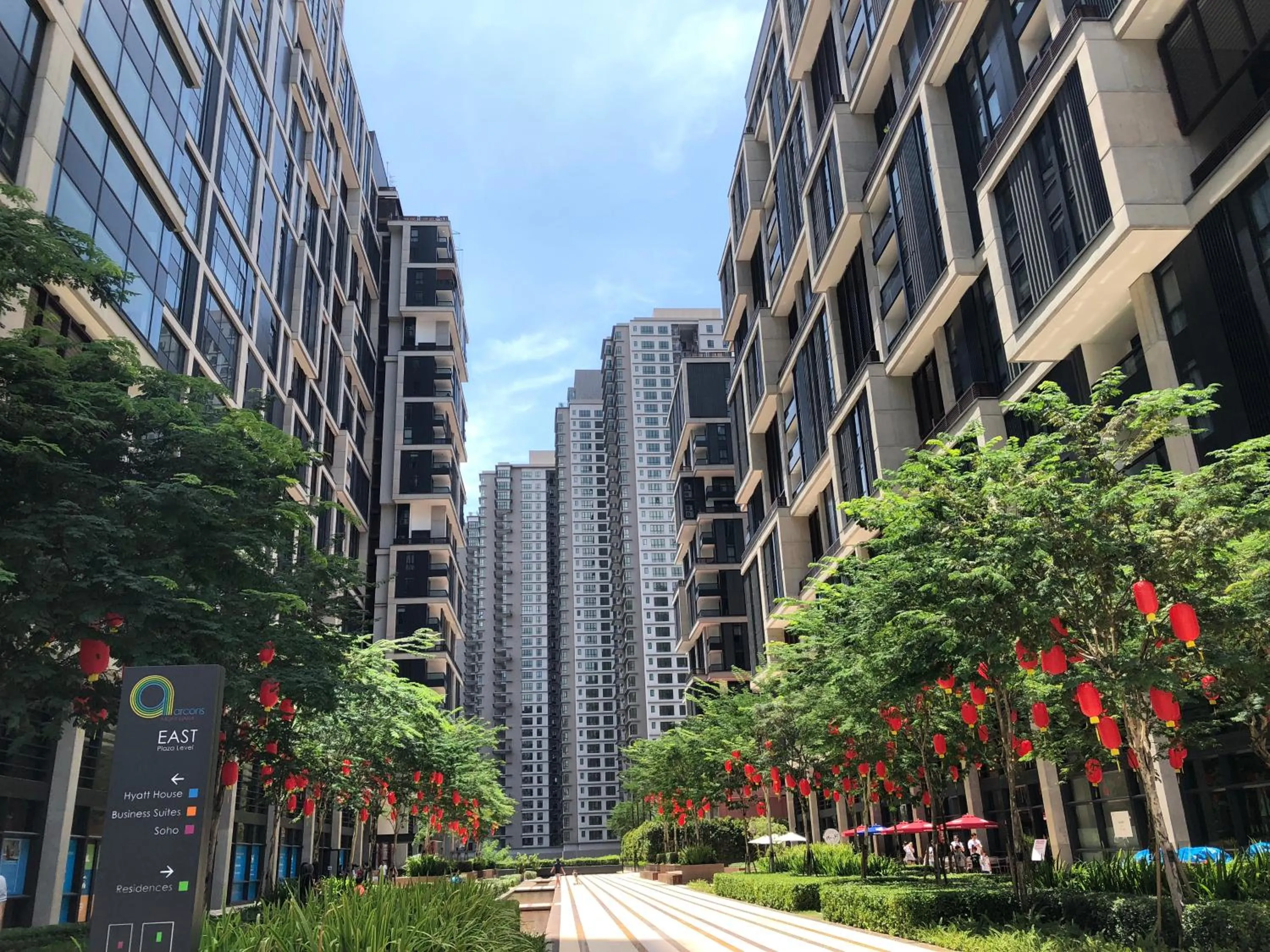 On site in Hyatt House Kuala Lumpur, Mont Kiara