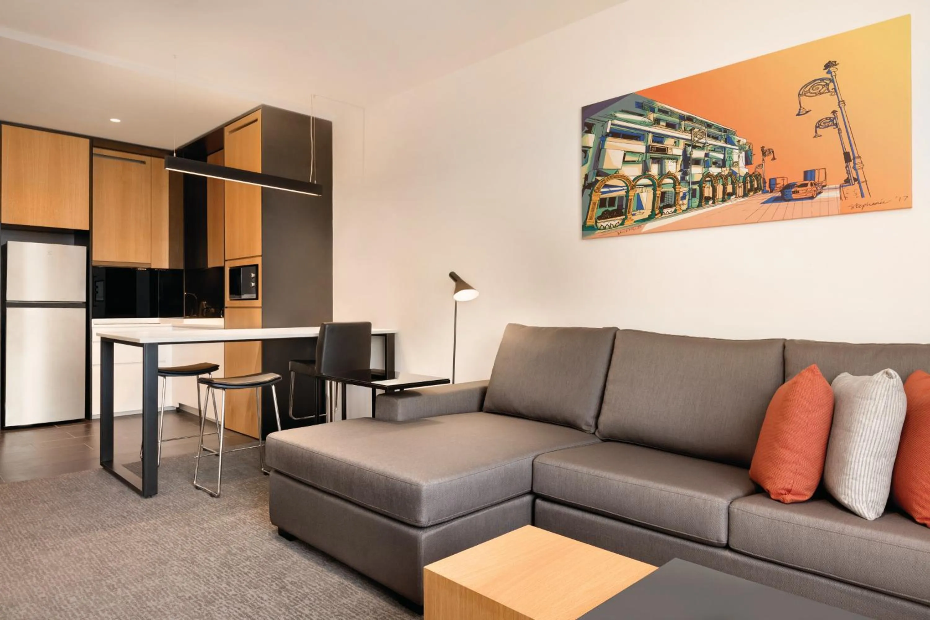 Living room in Hyatt House Kuala Lumpur, Mont Kiara