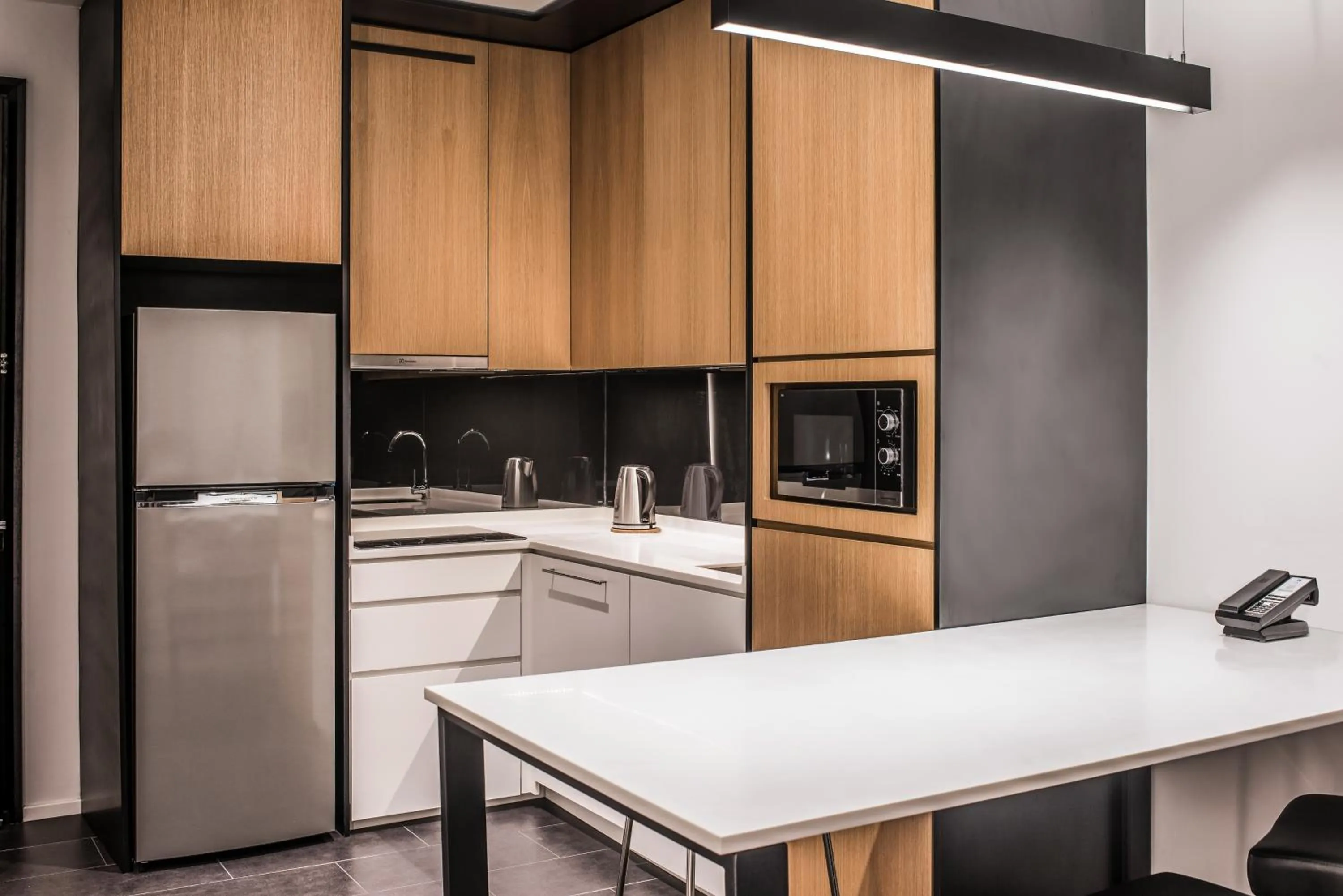 Kitchen or kitchenette in Hyatt House Kuala Lumpur, Mont Kiara