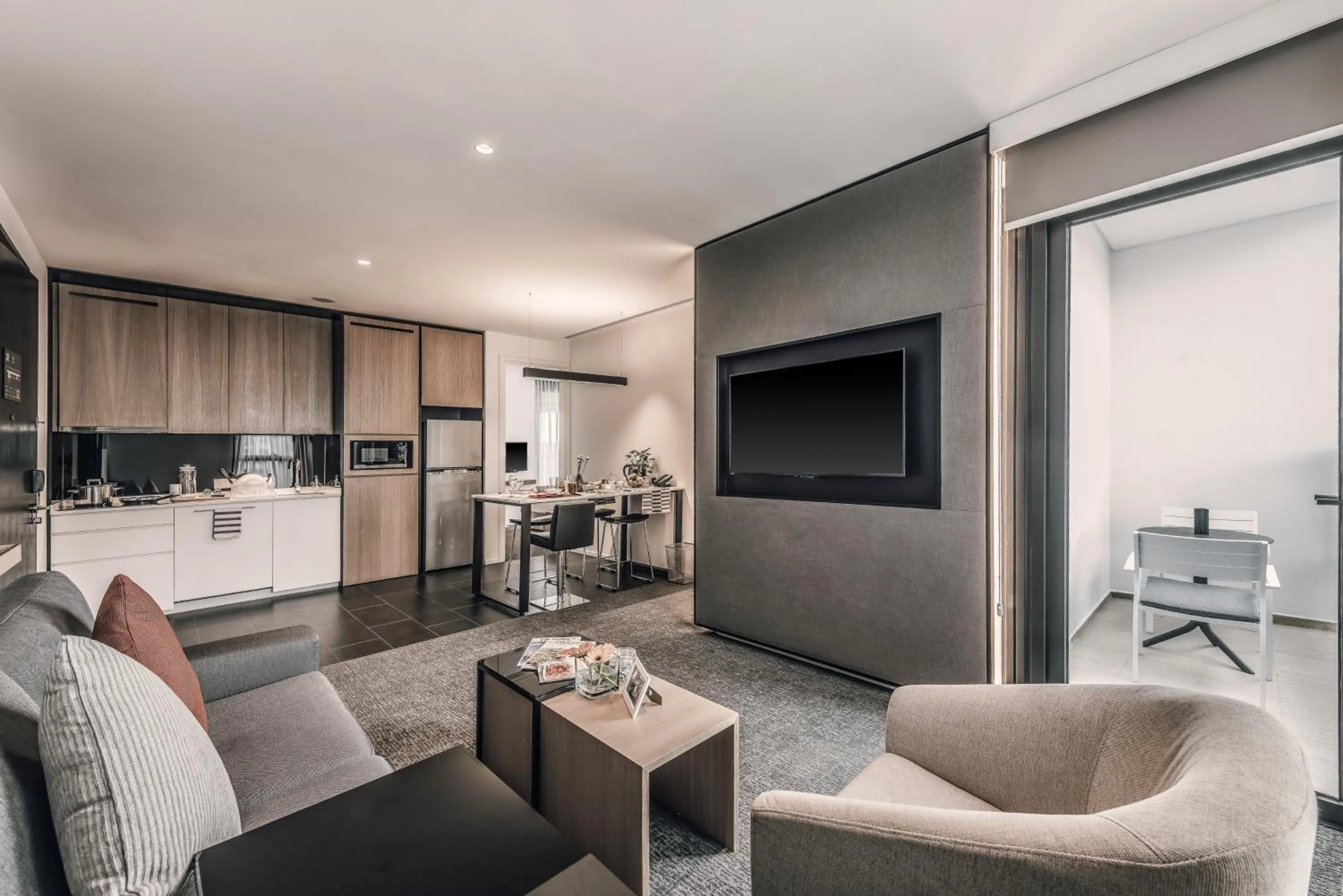 Living room in Hyatt House Kuala Lumpur, Mont Kiara