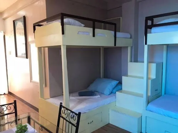 bunk bed, Bed in Palompon lodge