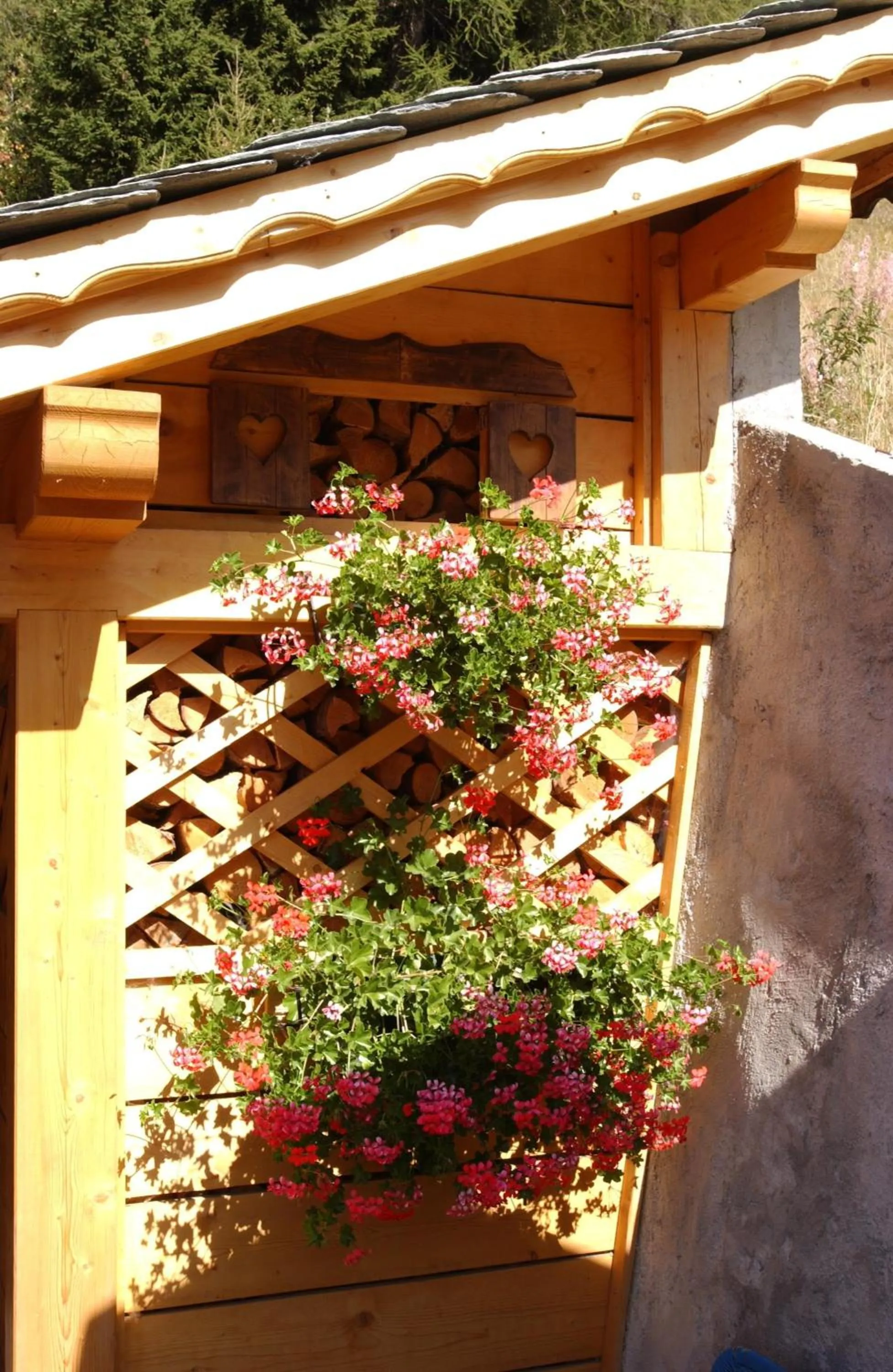 Decorative detail in Hotel La Roccia
