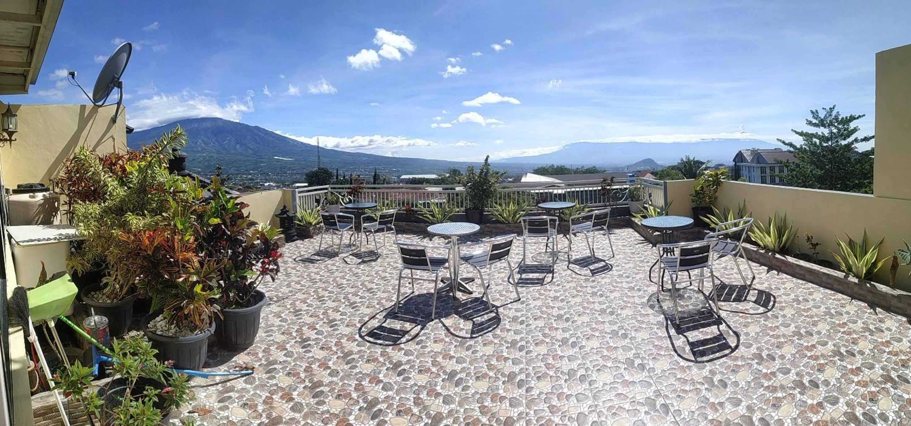 Natural landscape in Villa Gumilang