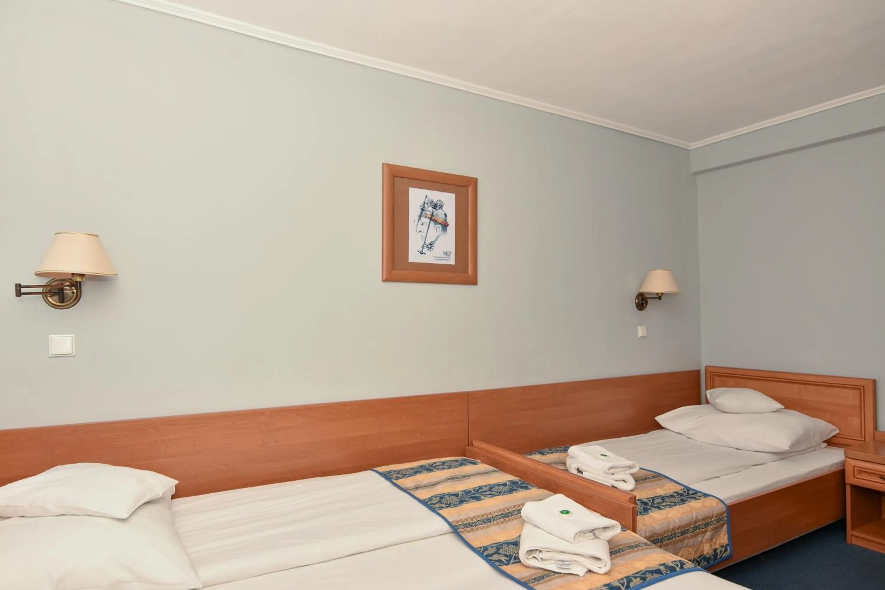 View (from property/room), Bed in Hyrny