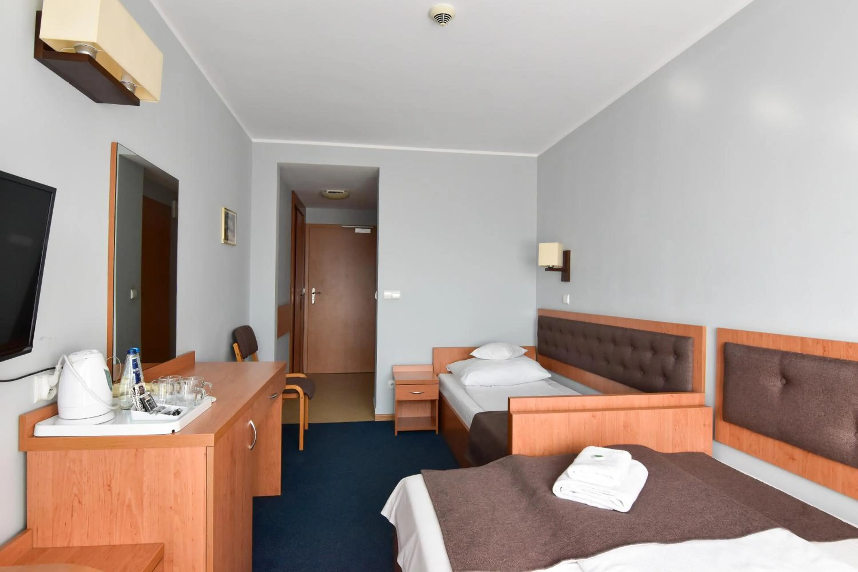 Photo of the whole room, Bed in Hyrny