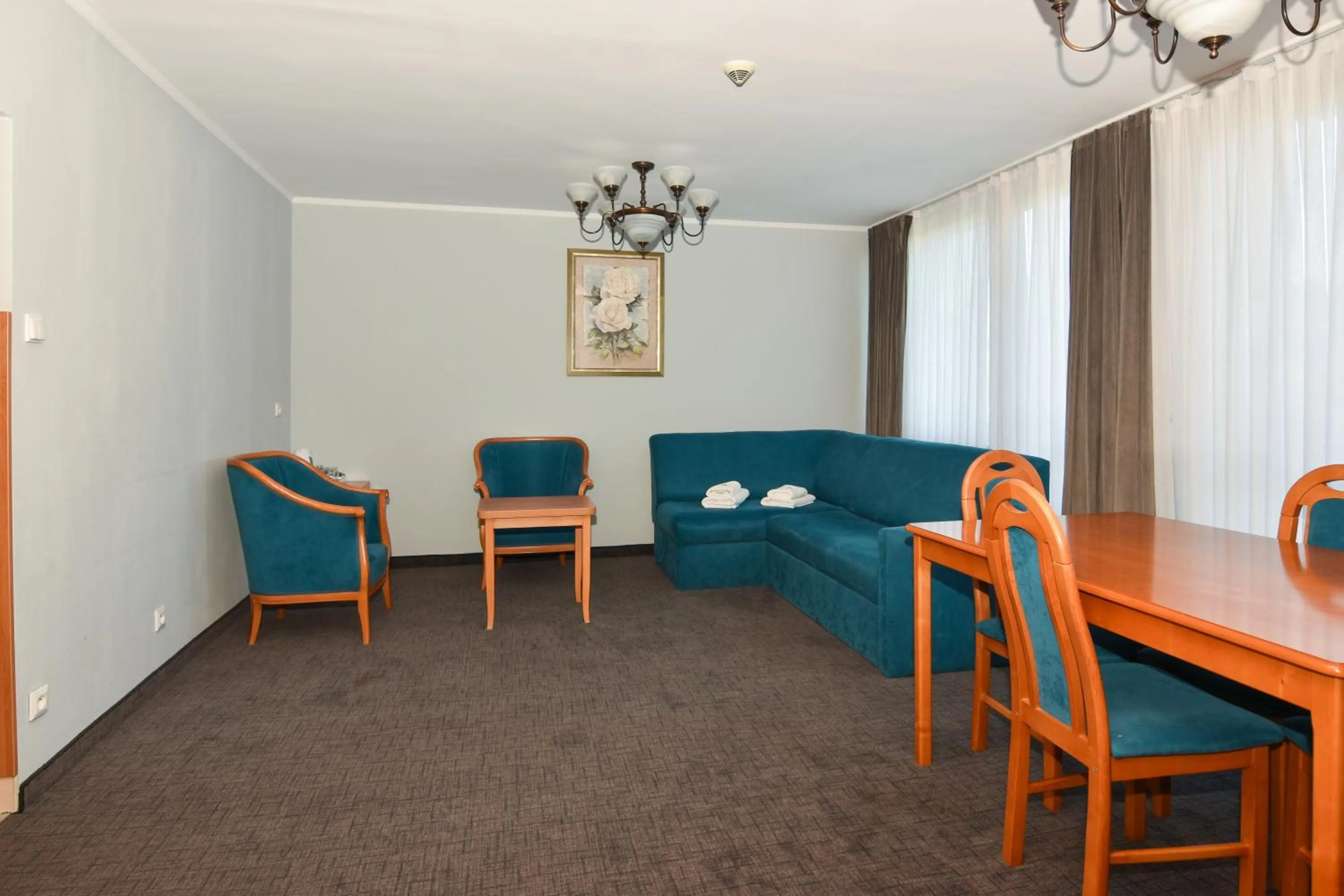 Seating area in Hyrny