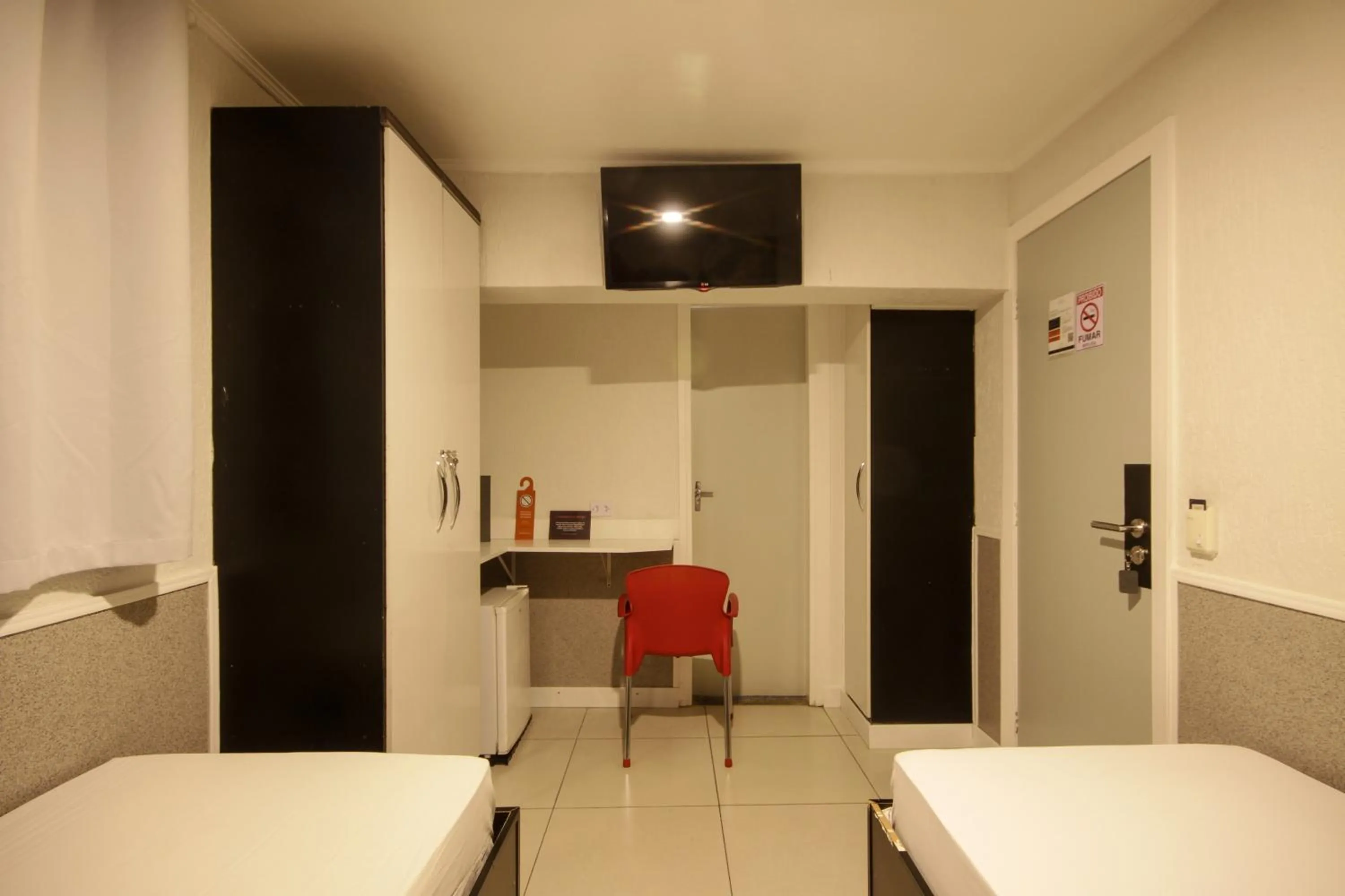 Bed in Calamares Hotel São Caetano