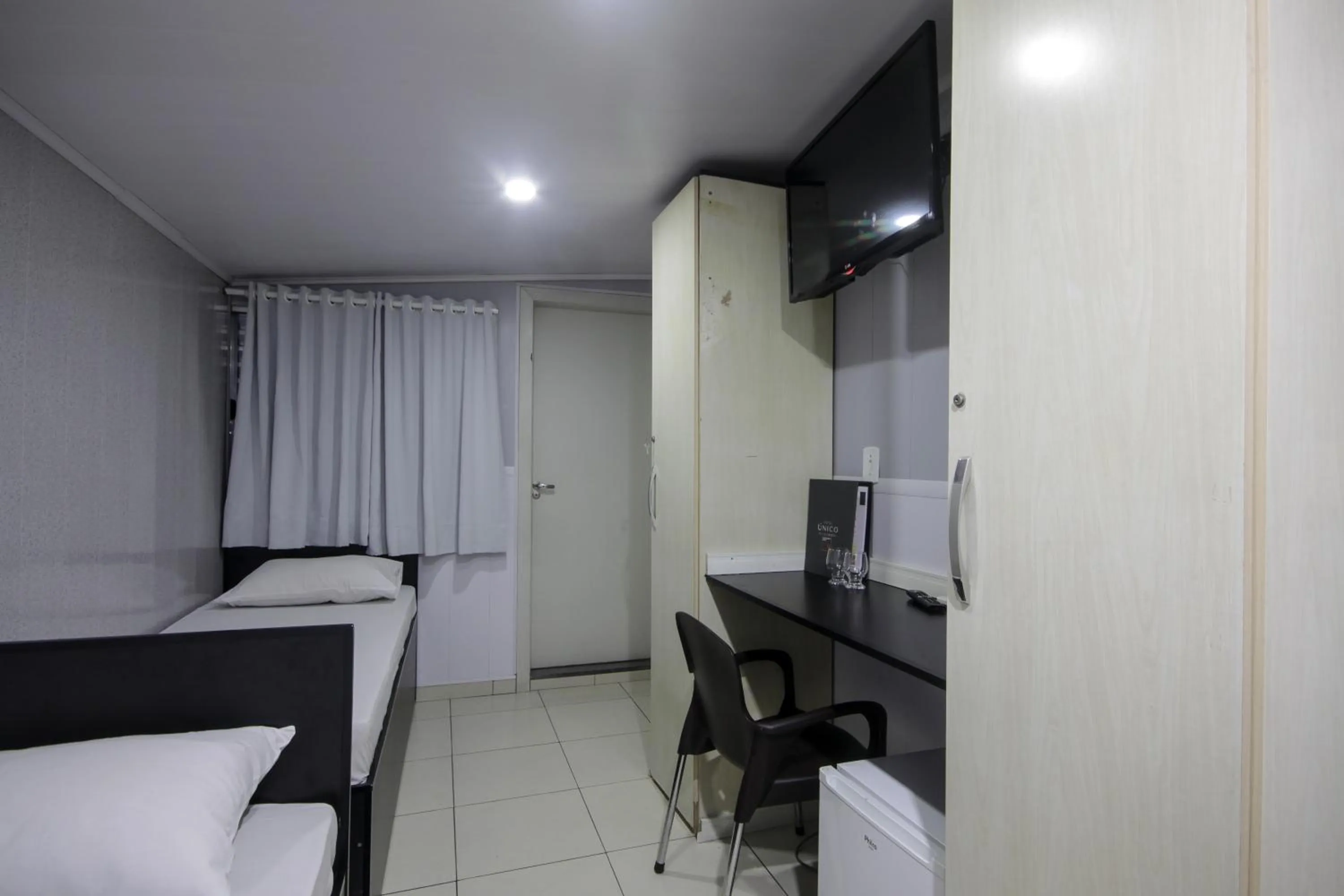 Bedroom, Bed in Calamares Hotel São Caetano