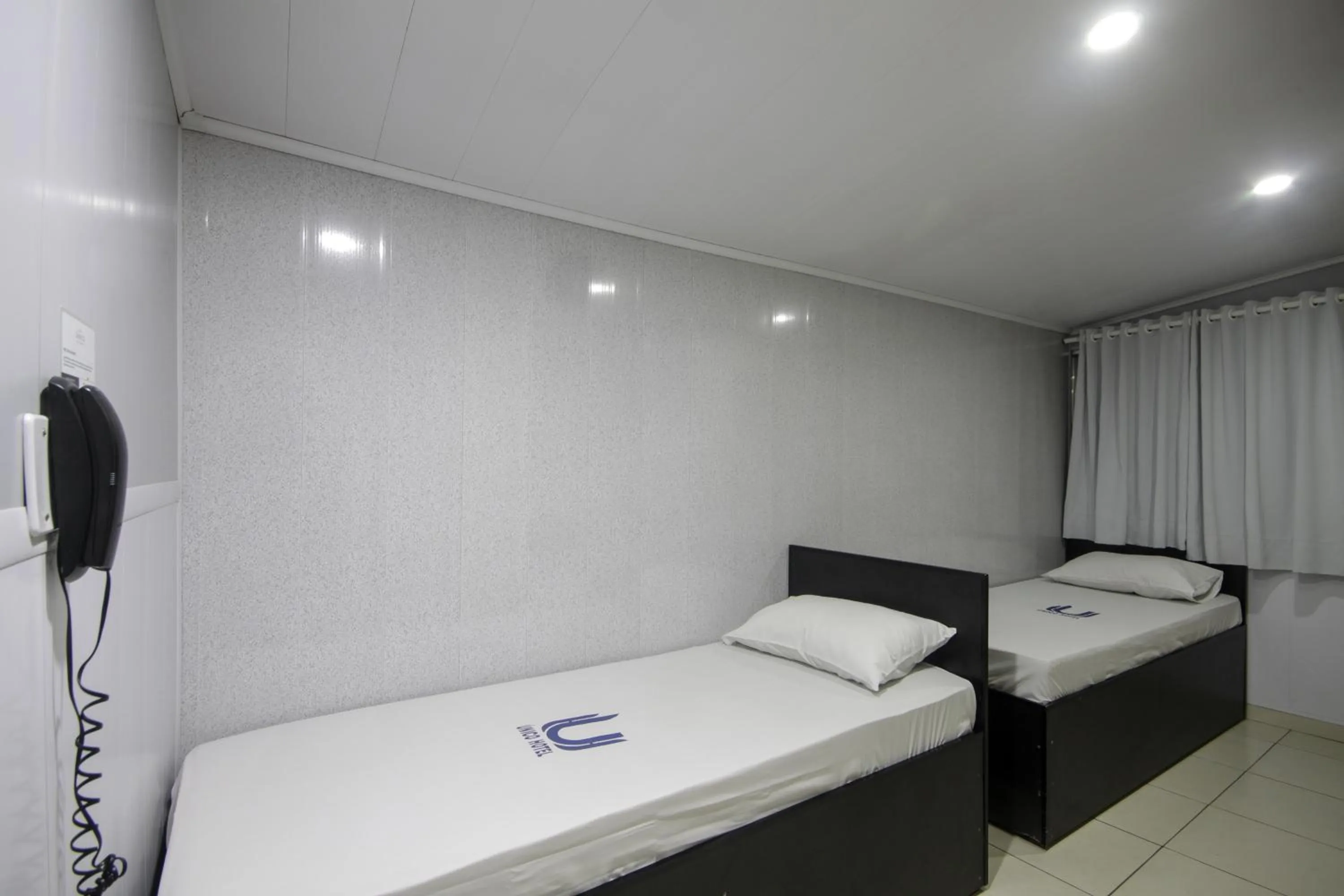 Bed in Calamares Hotel São Caetano