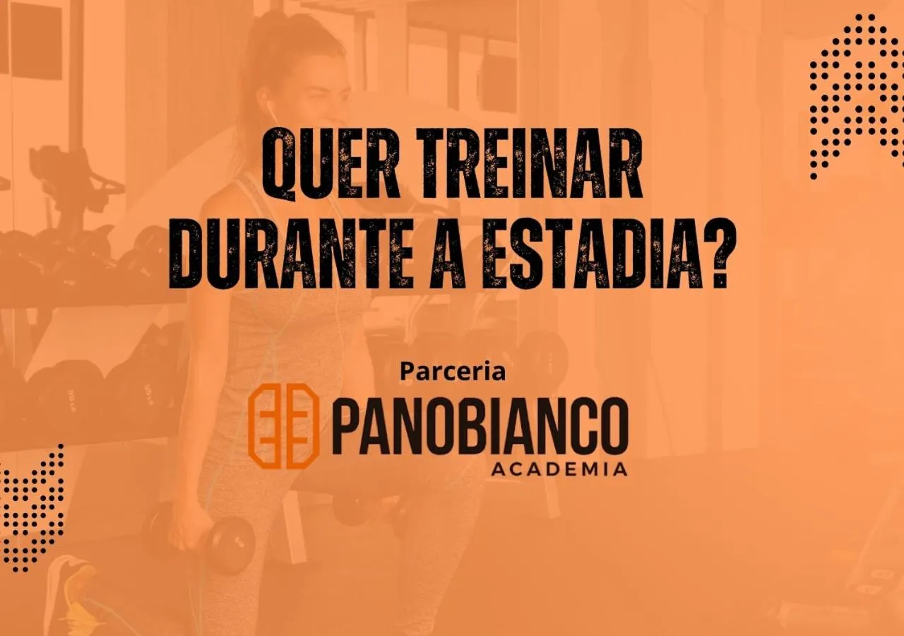 Fitness centre/facilities in Calamares Hotel São Caetano