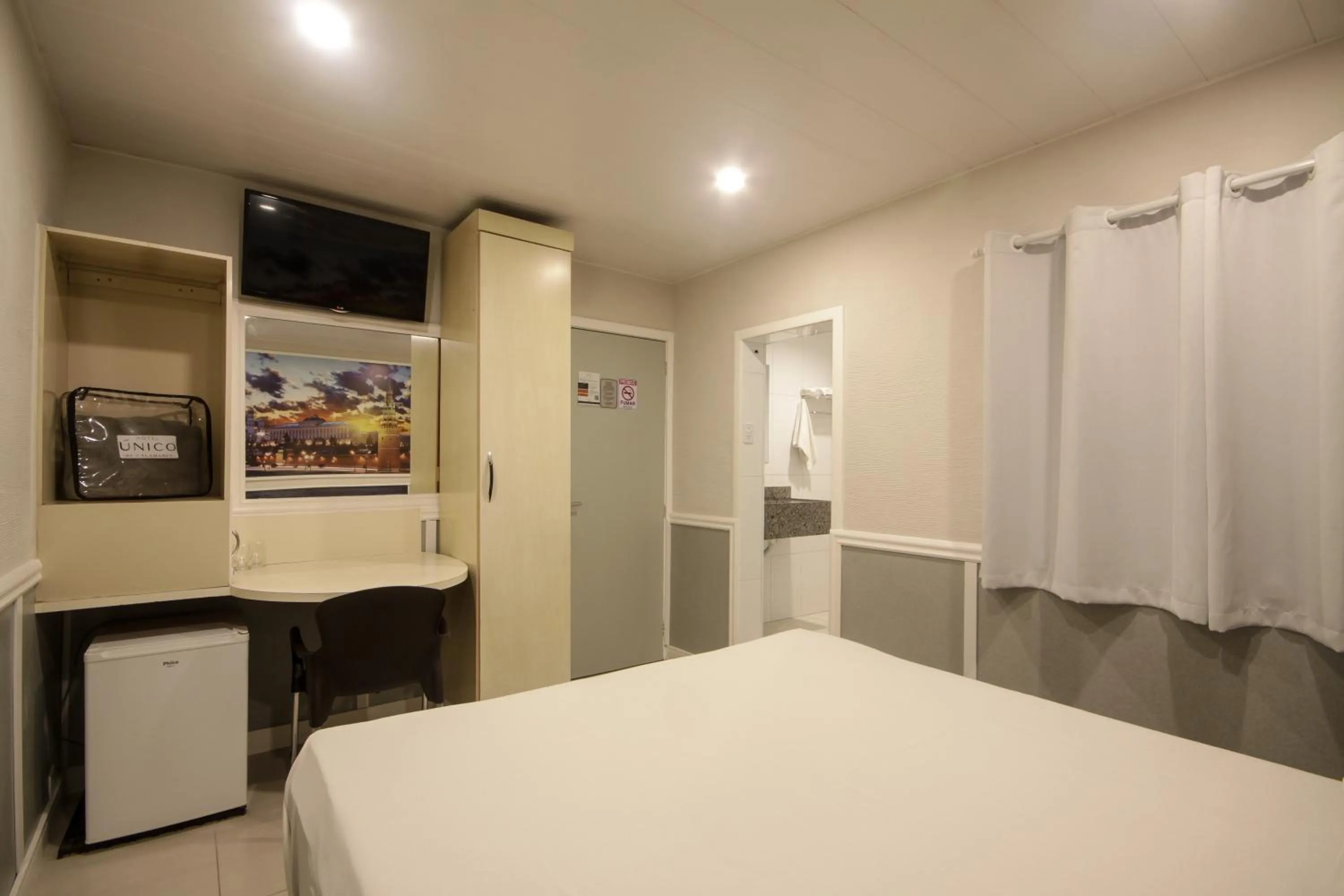 Bed in Calamares Hotel São Caetano