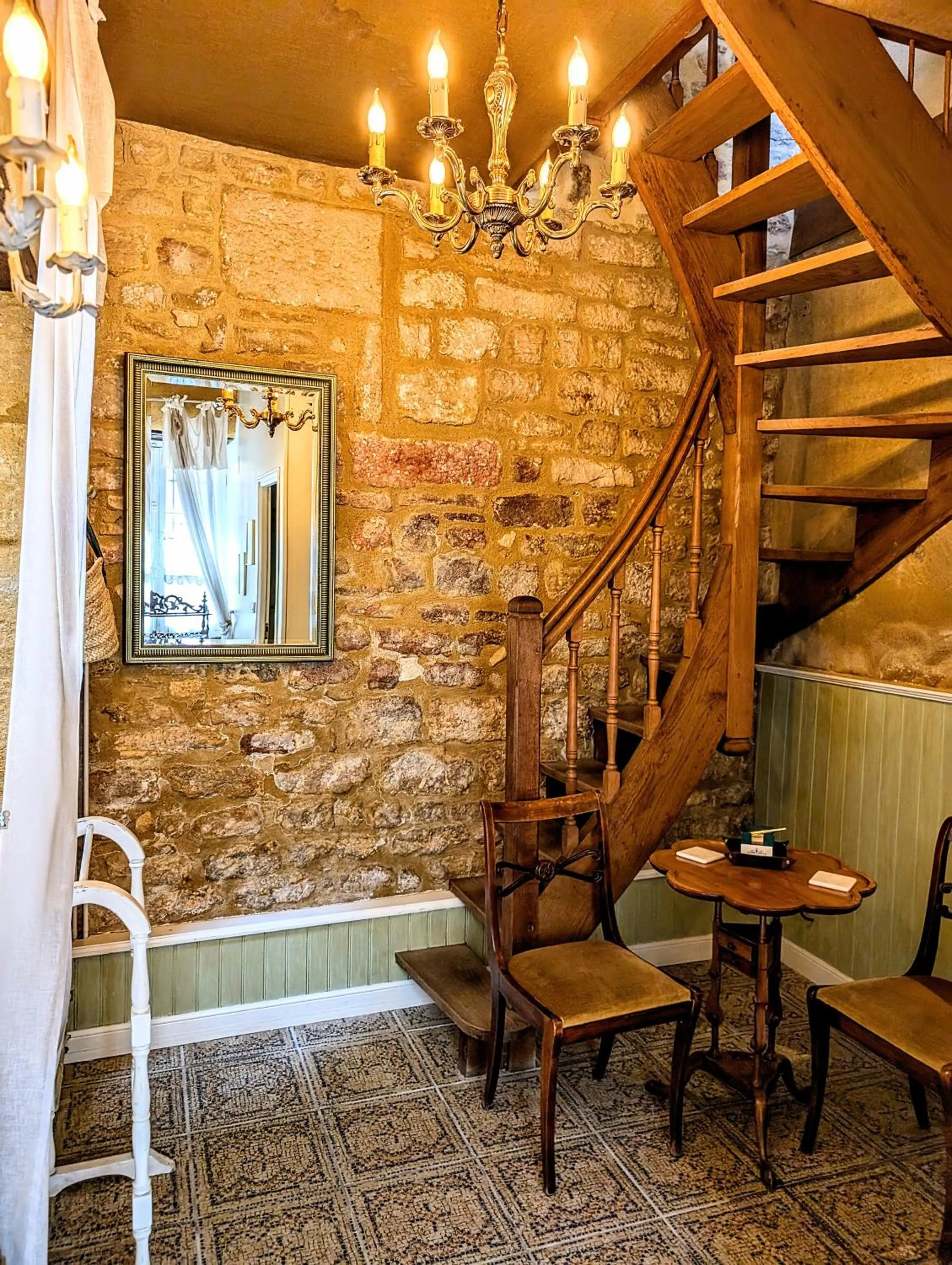 Bedroom in La Lanterne Chambres d'Hotes