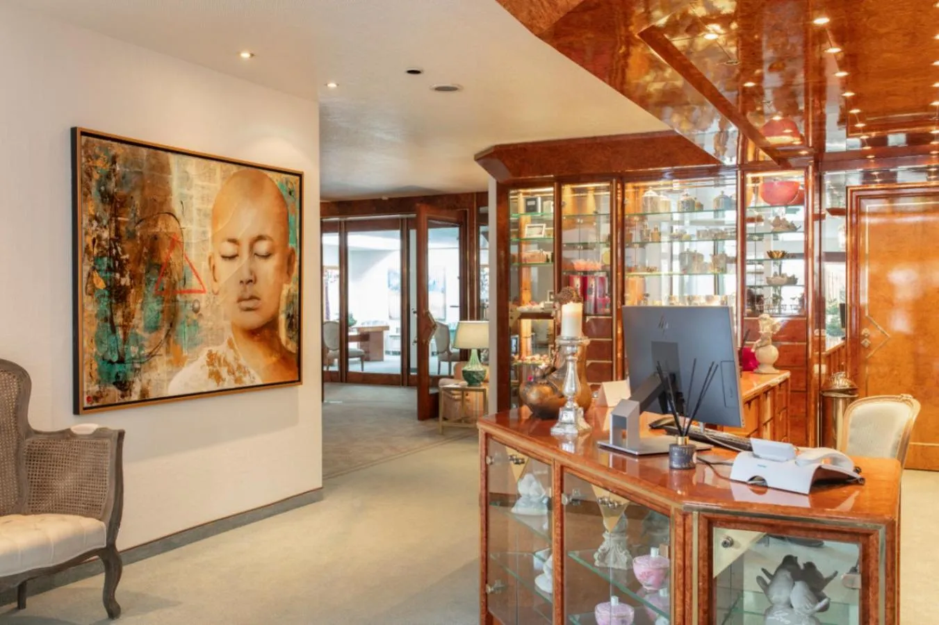 Lobby or reception in Adolphine Garden