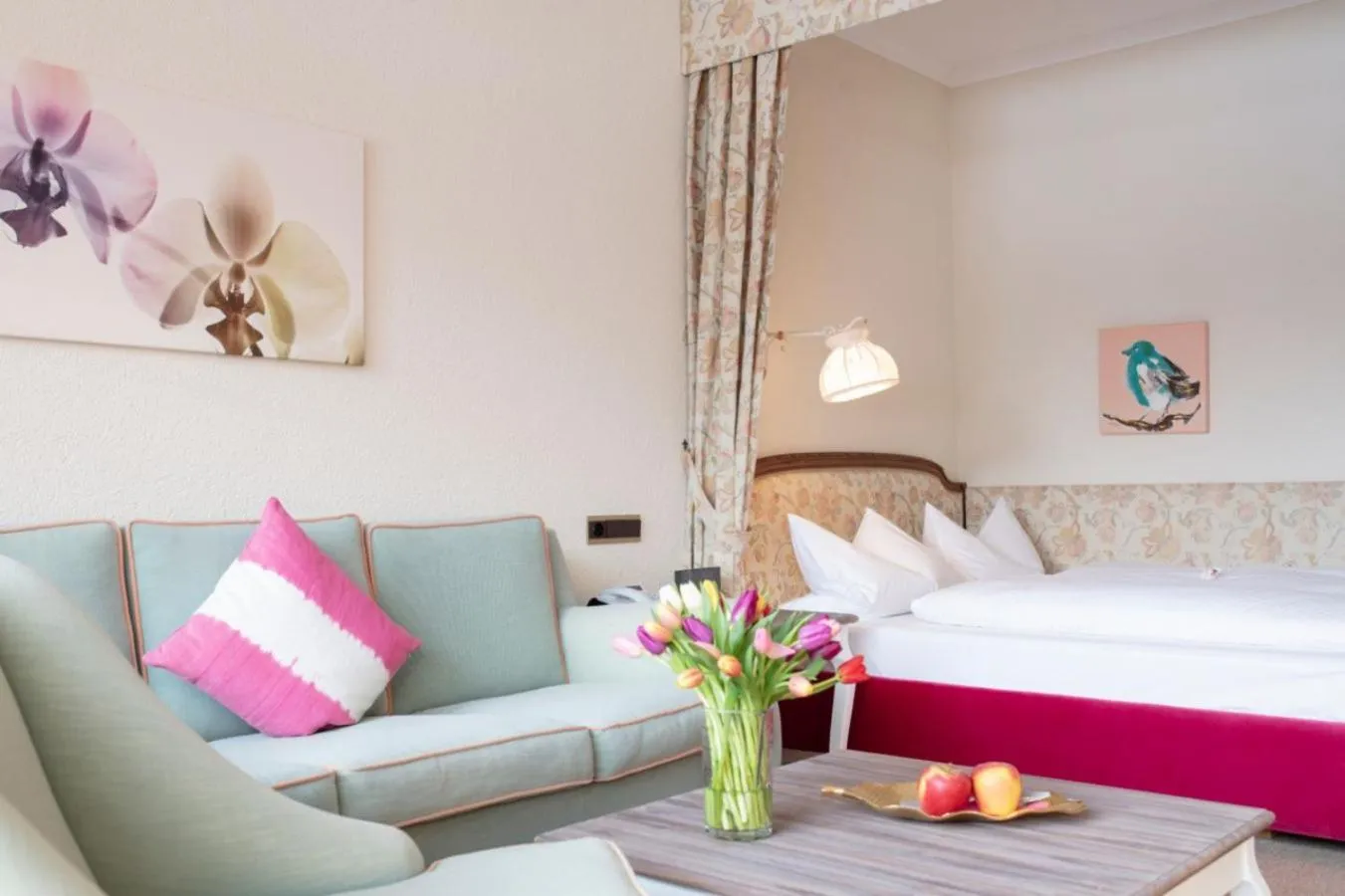 Bed in Adolphine Garden