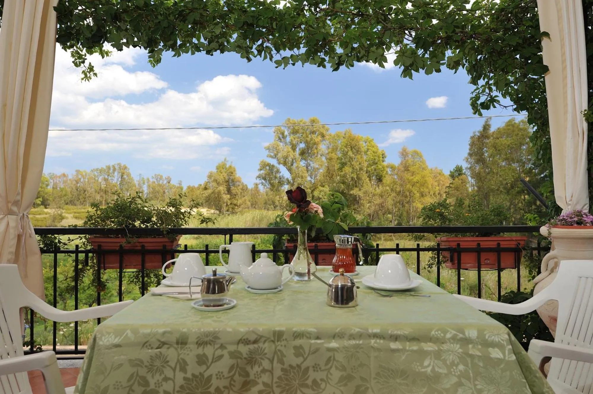 Balcony/Terrace in B&B Is Murdegus