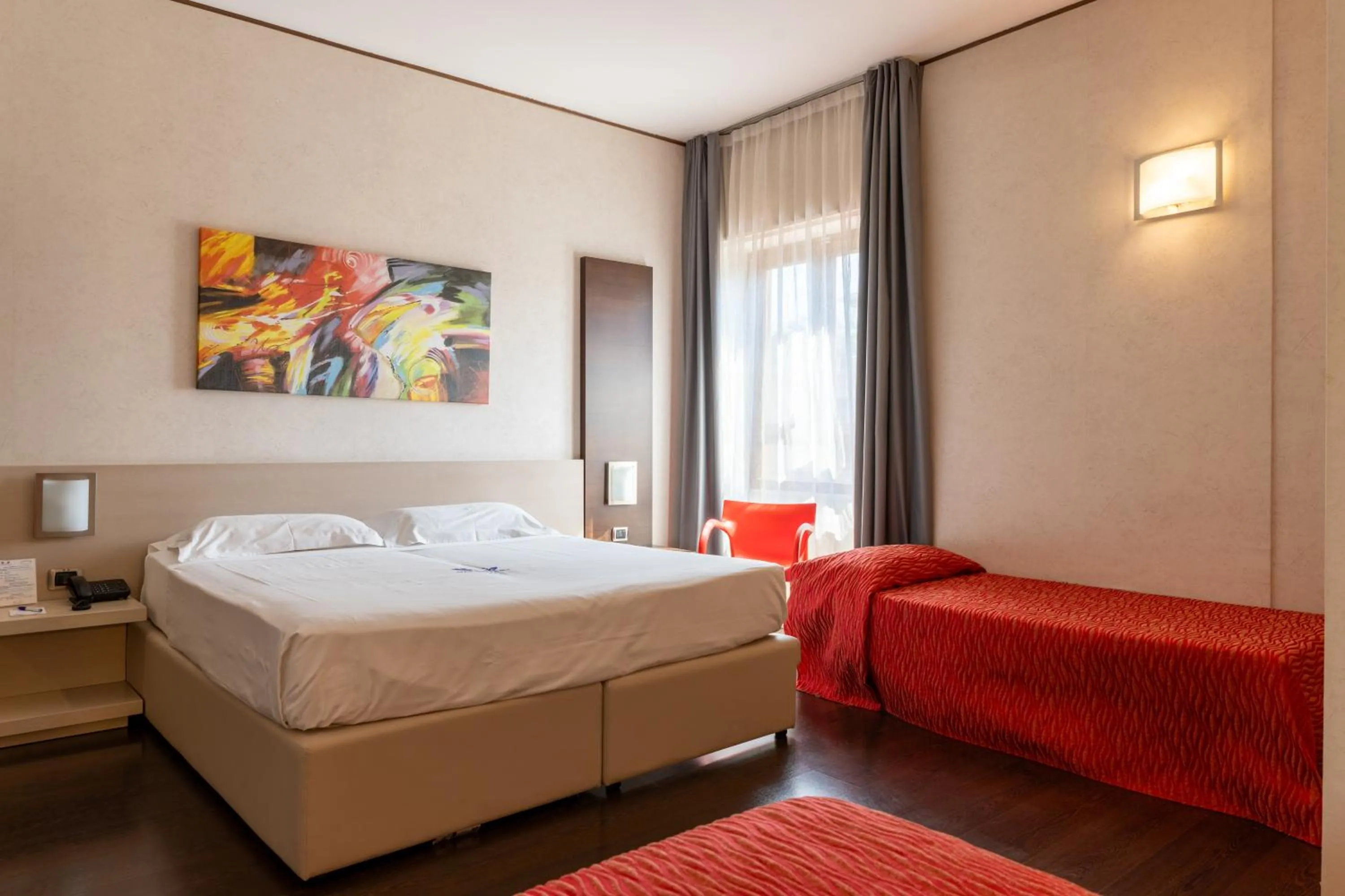 Bedroom, Bed in Hotel Valentino