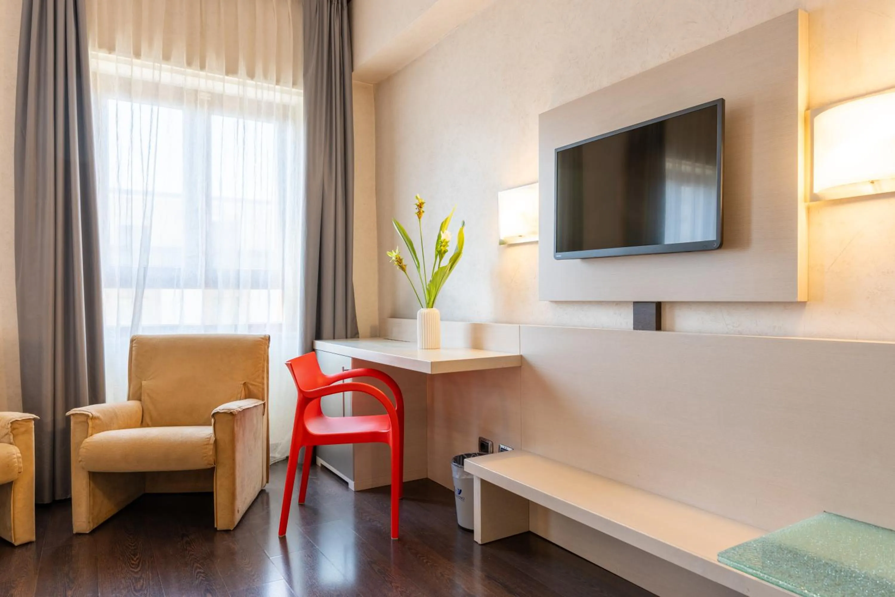 Seating area in Hotel Valentino