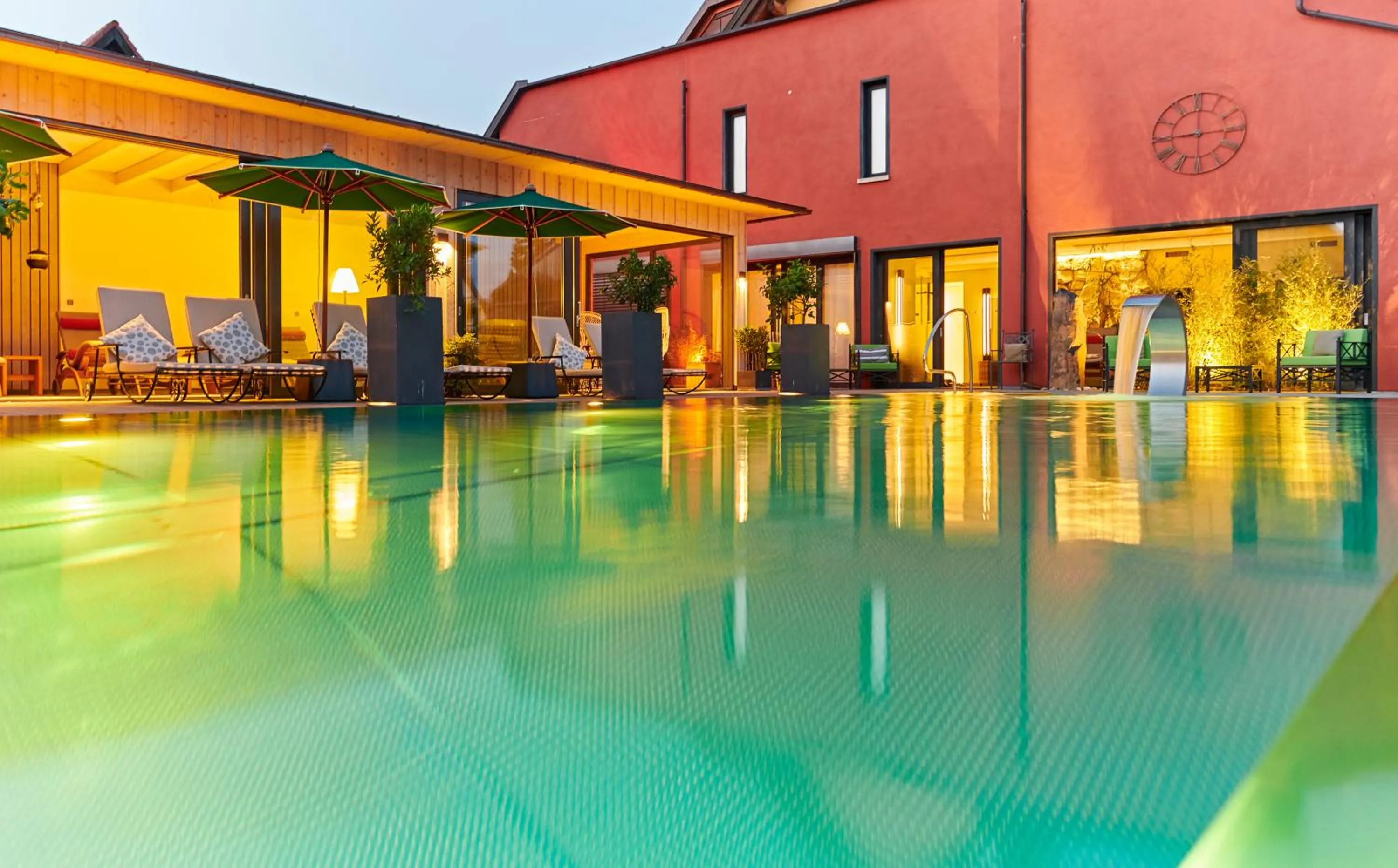 Swimming pool in Landhotel Krone