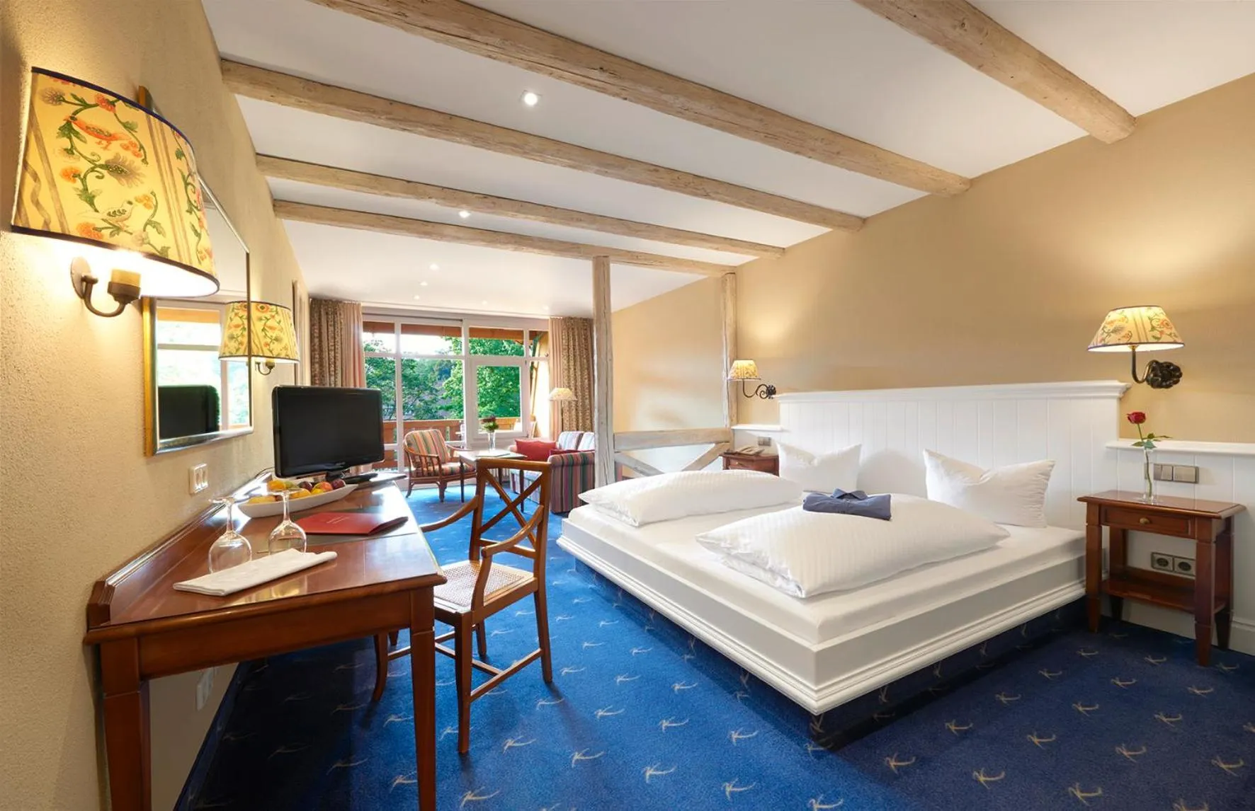 Bed in Landhotel Krone