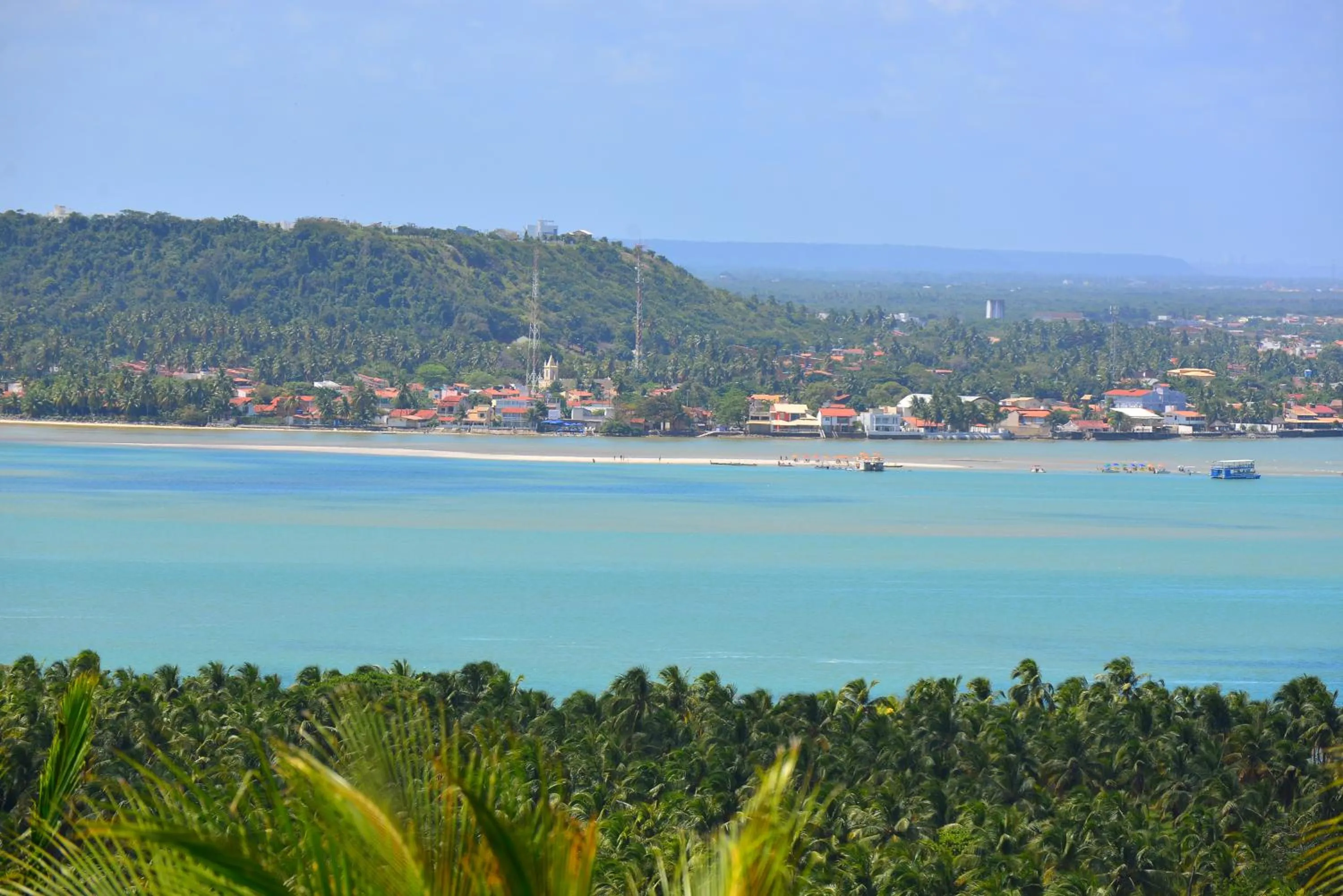 Natural landscape in Pousada do Gunga