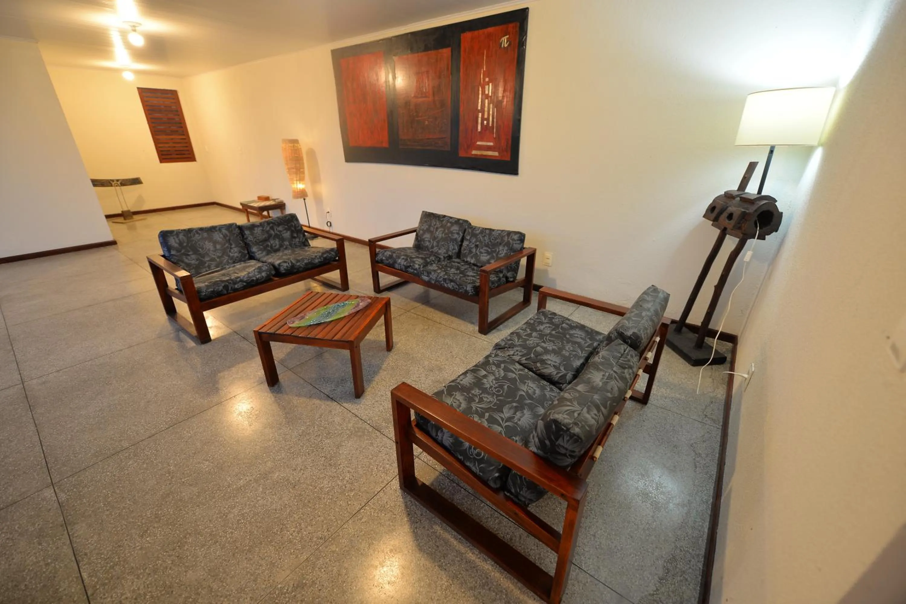 Living room in Pousada do Gunga