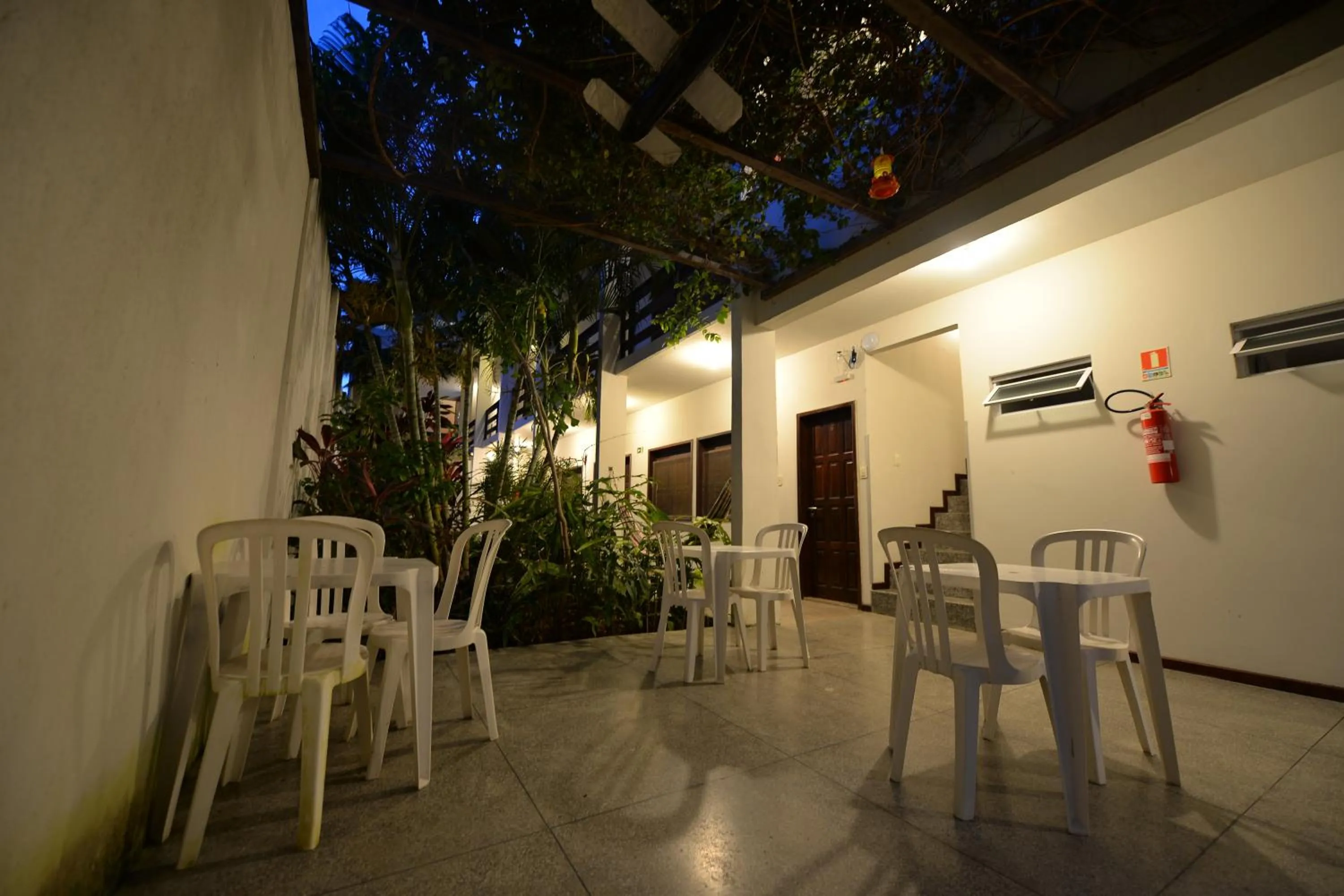 Patio in Pousada do Gunga