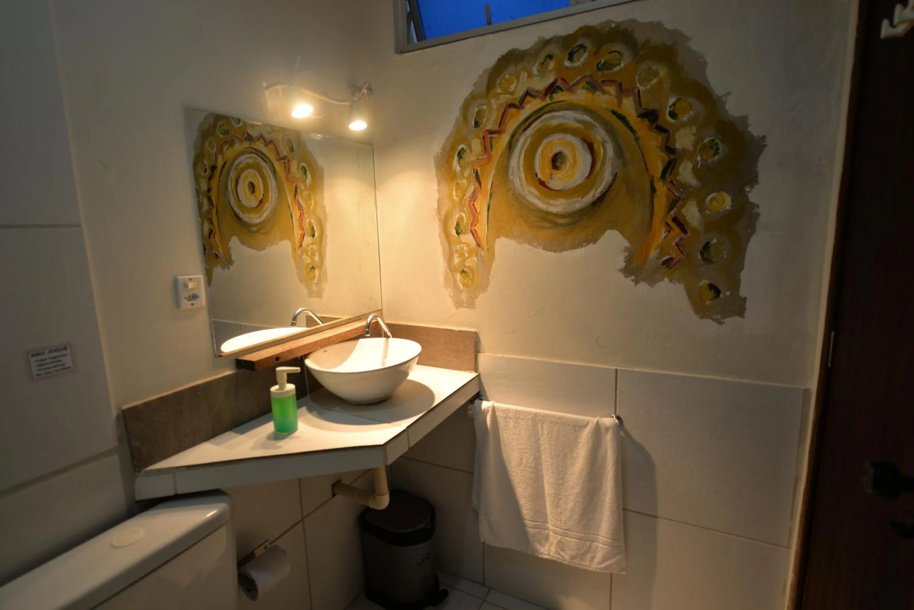 Bathroom in Pousada do Gunga