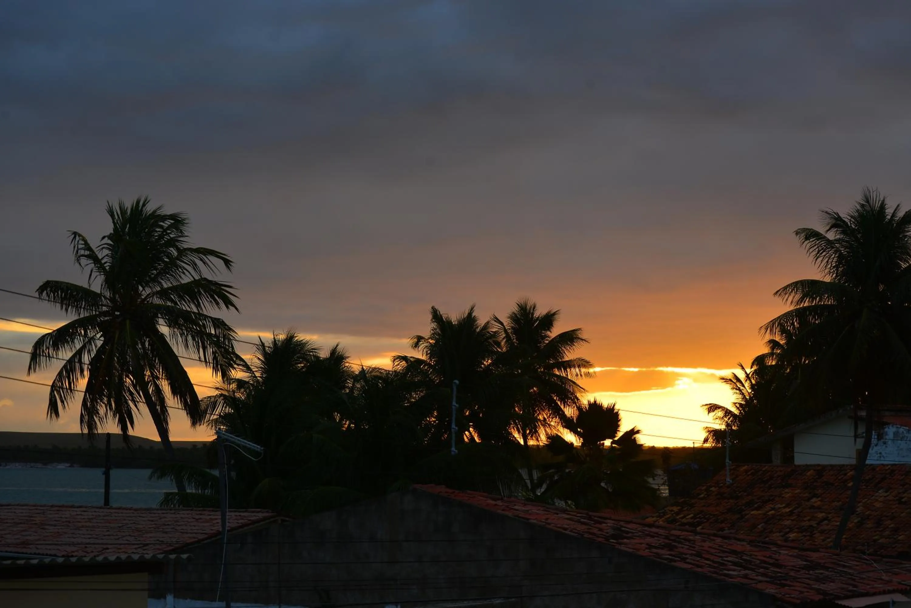 Natural landscape in Pousada do Gunga