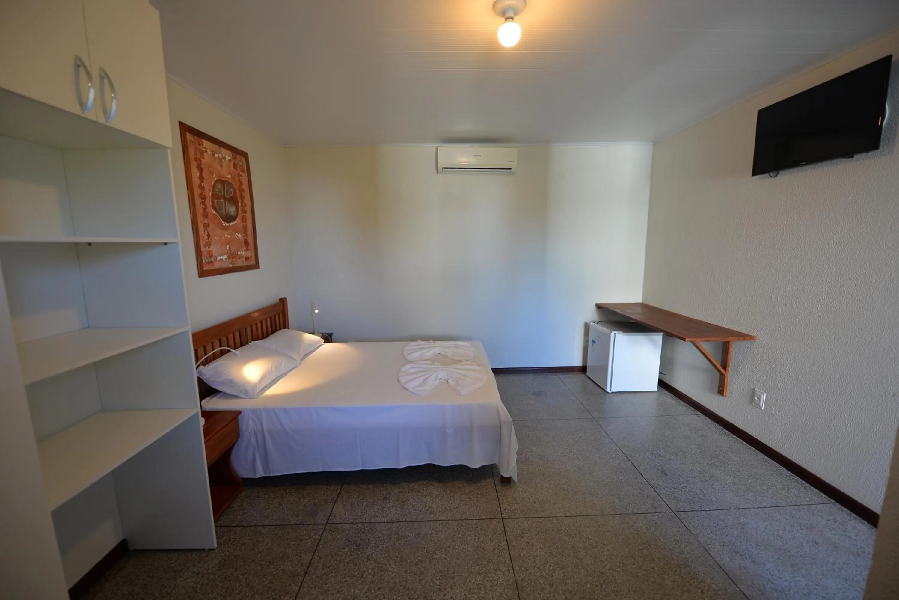 Bed in Pousada do Gunga