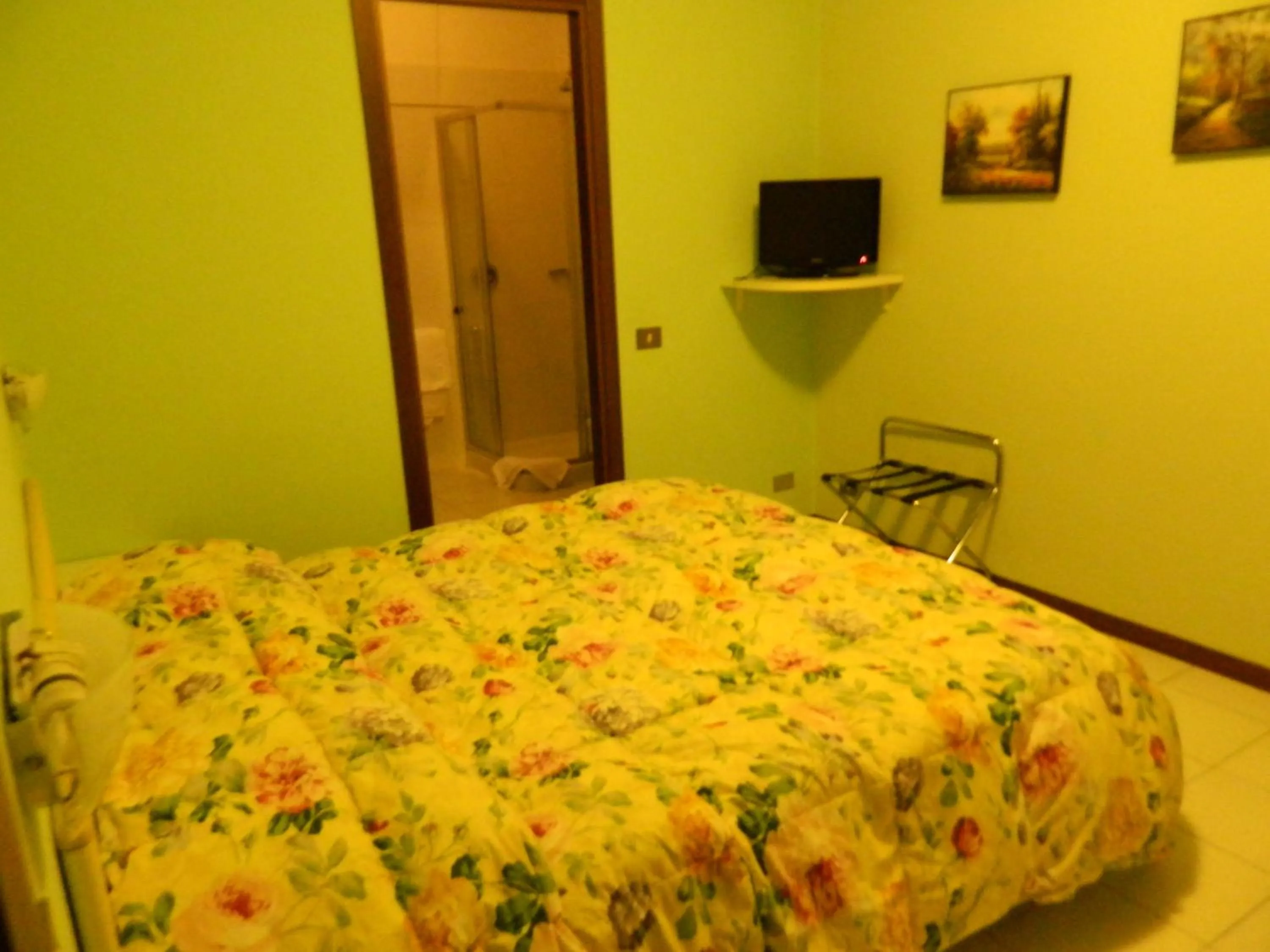Bedroom, Bed in Albergo Michieletto