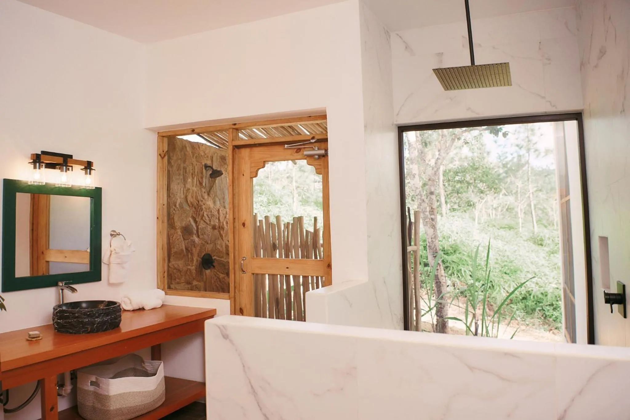 Shower in Hidden Valley Wilderness Lodge