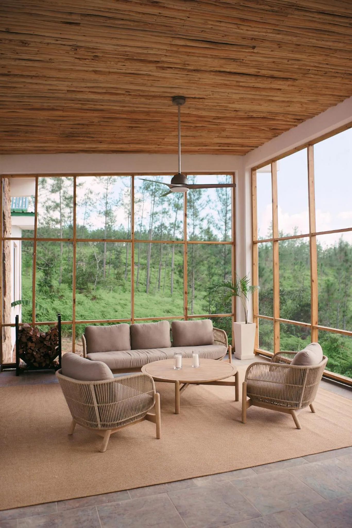 Patio in Hidden Valley Wilderness Lodge