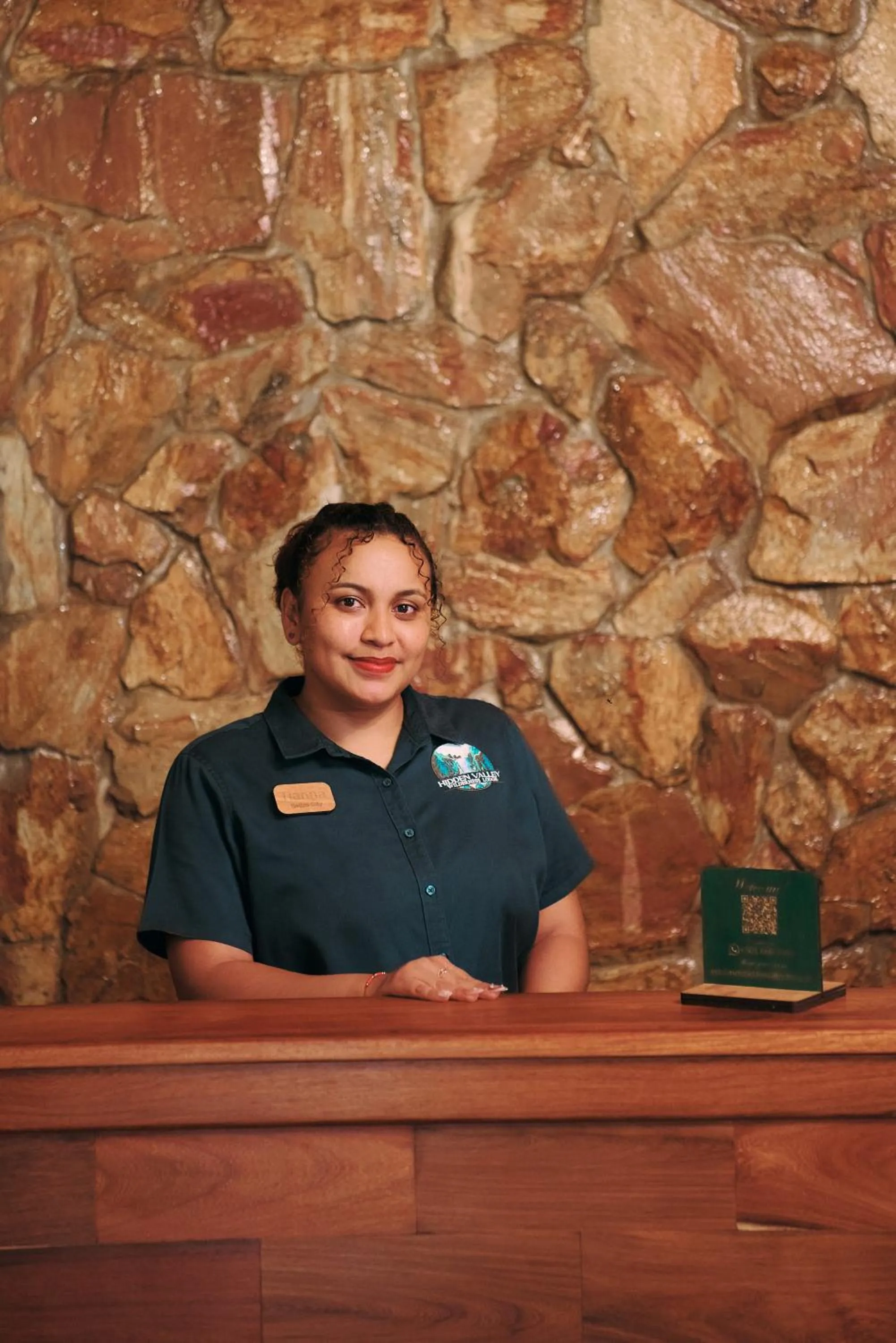 Staff in Hidden Valley Wilderness Lodge