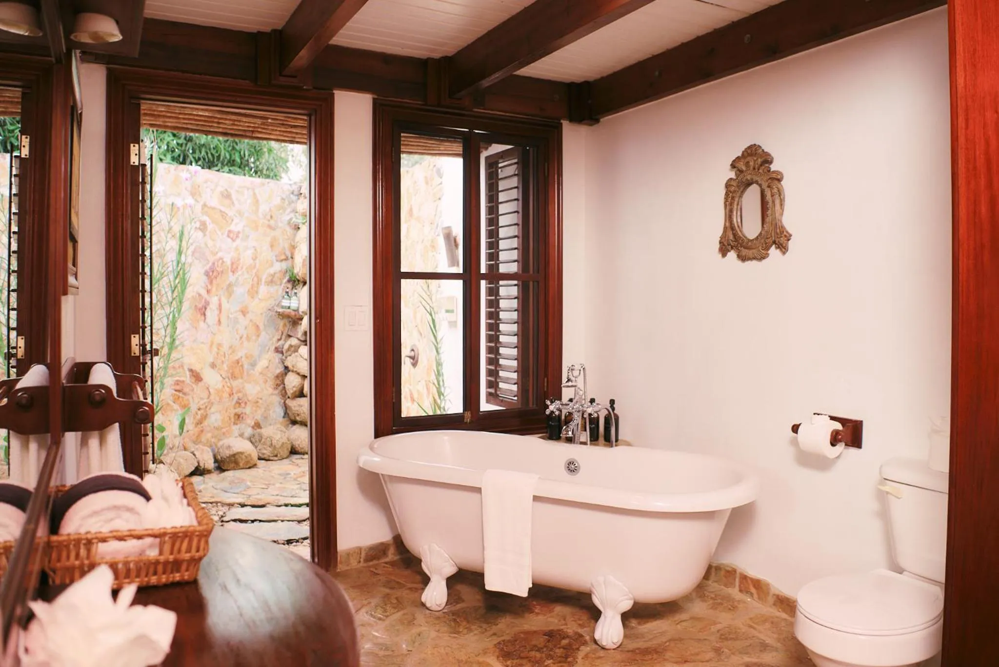 Shower in Hidden Valley Wilderness Lodge