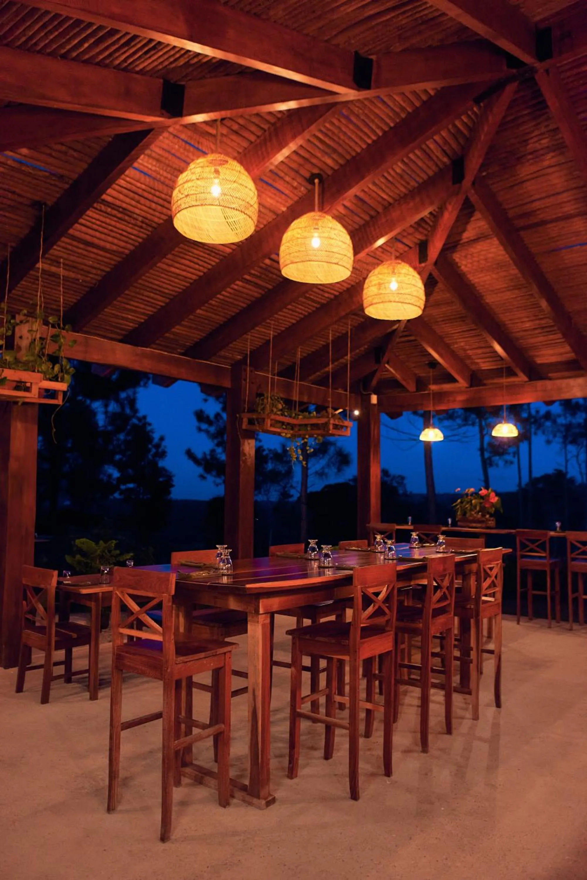 Patio in Hidden Valley Wilderness Lodge