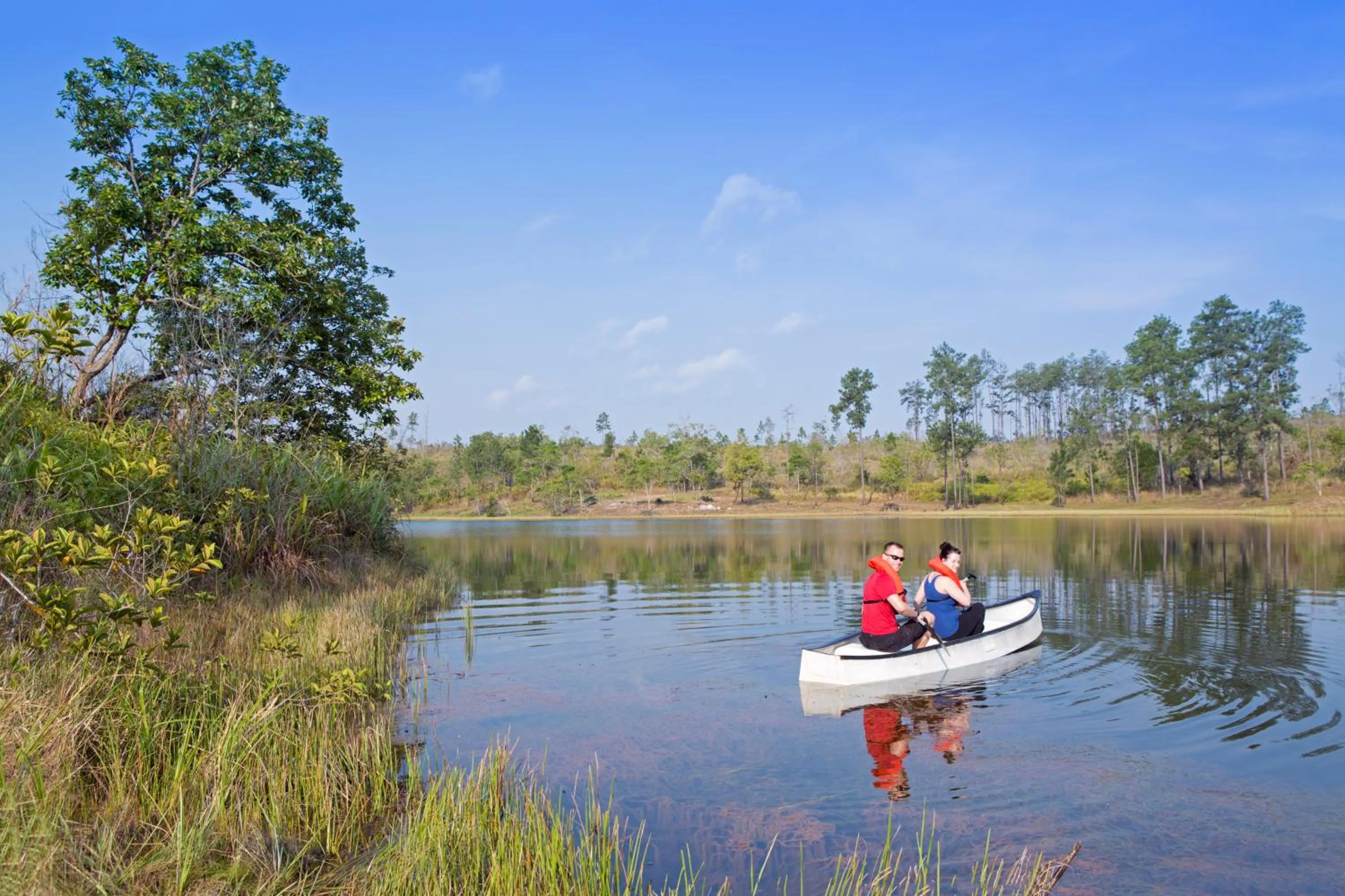 Canoeing in Hidden Valley Wilderness Lodge