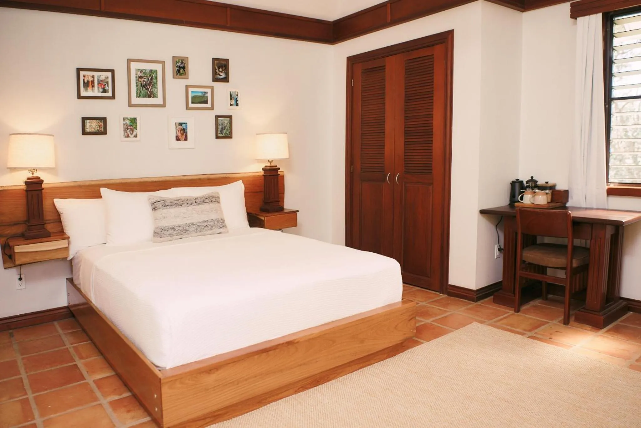 Bed in Hidden Valley Wilderness Lodge