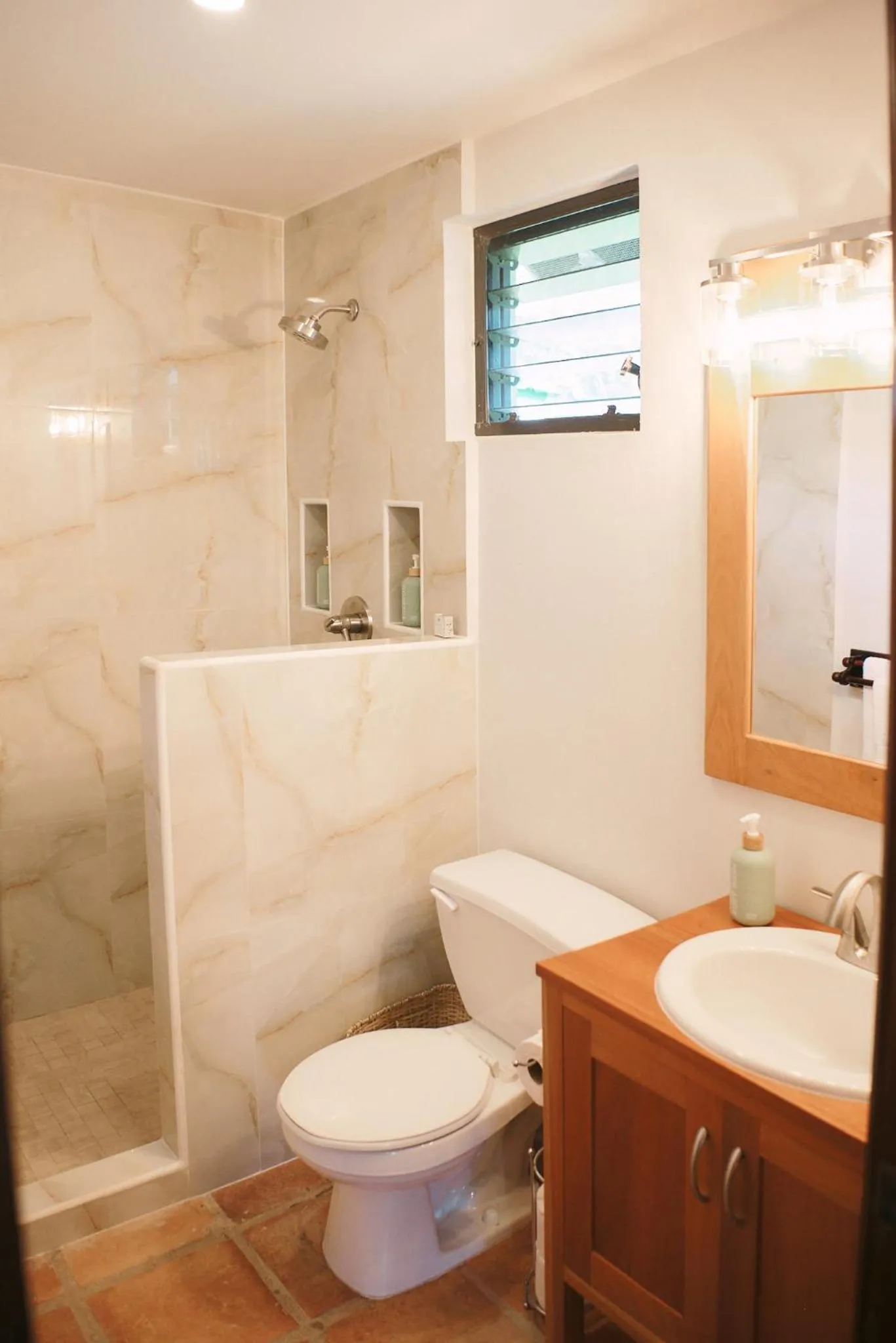 Shower in Hidden Valley Wilderness Lodge