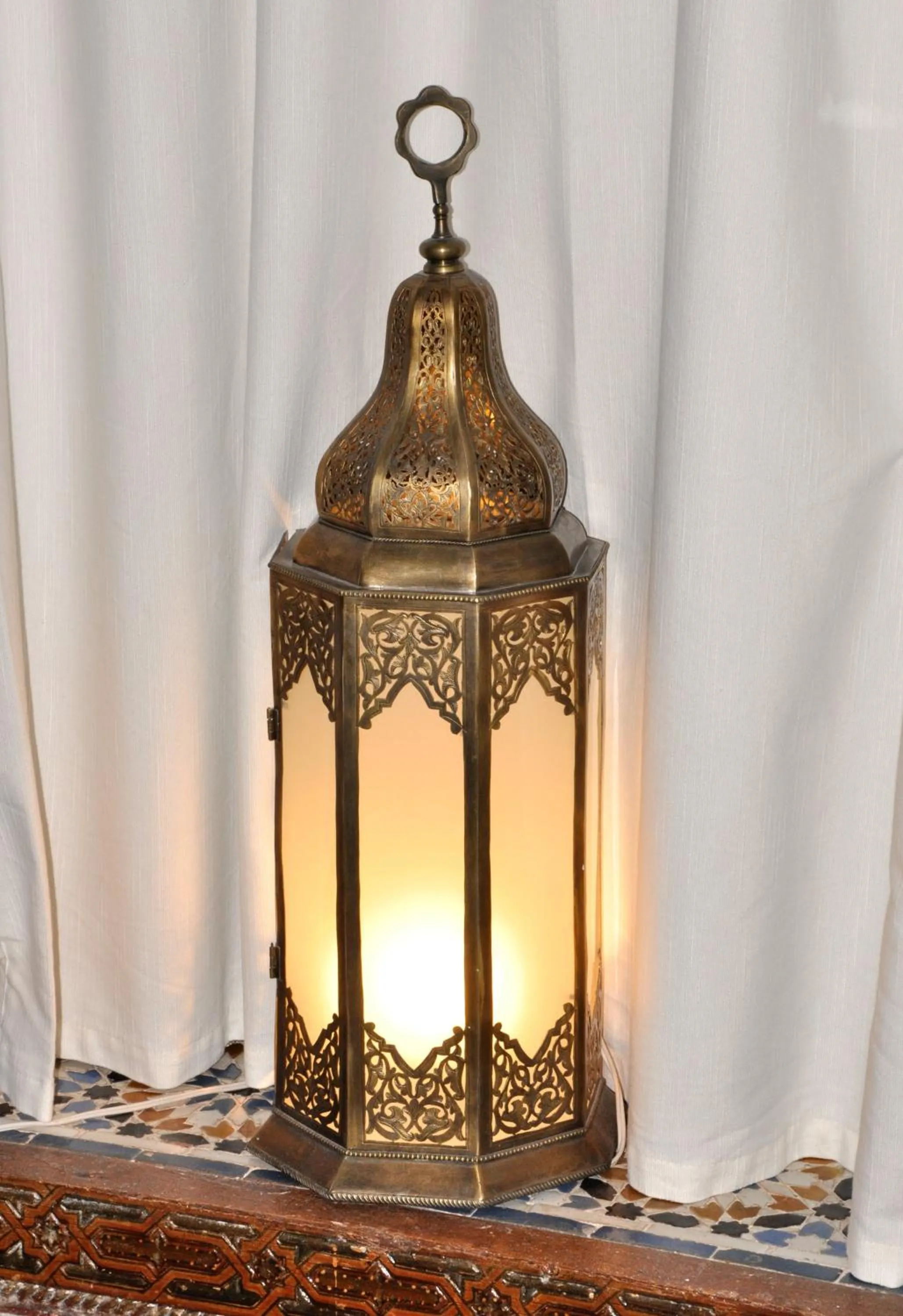 Decorative detail in Hotel Blanco Riad