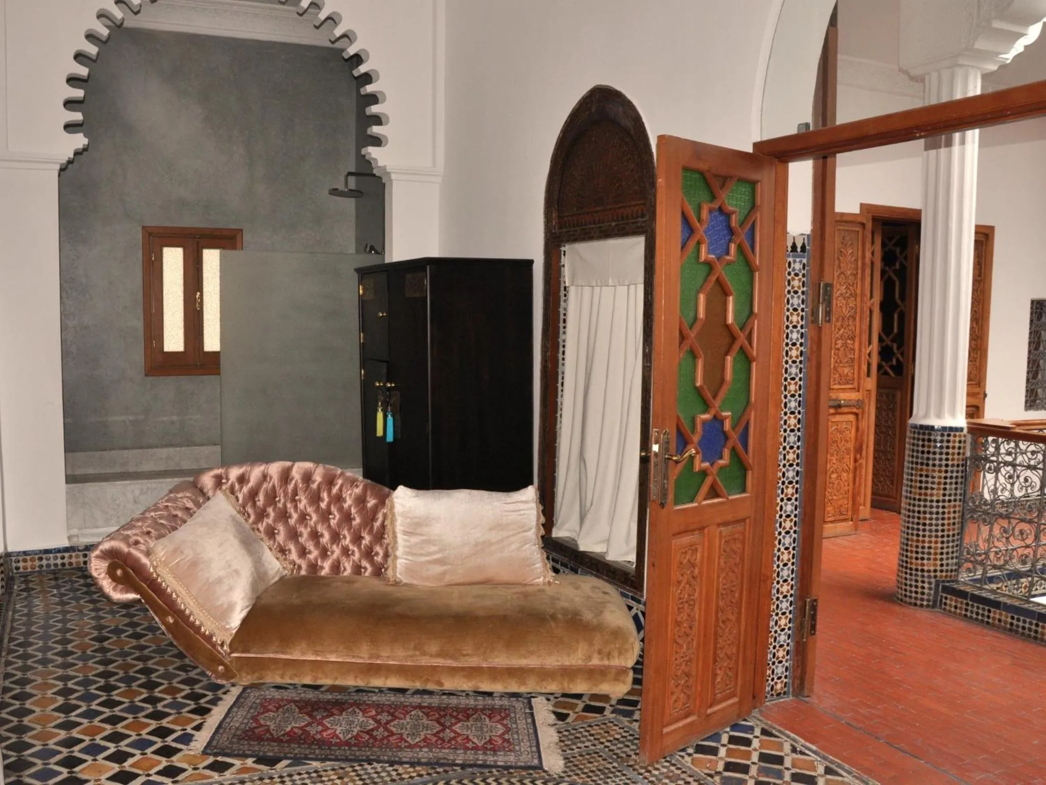 Bedroom in Hotel Blanco Riad