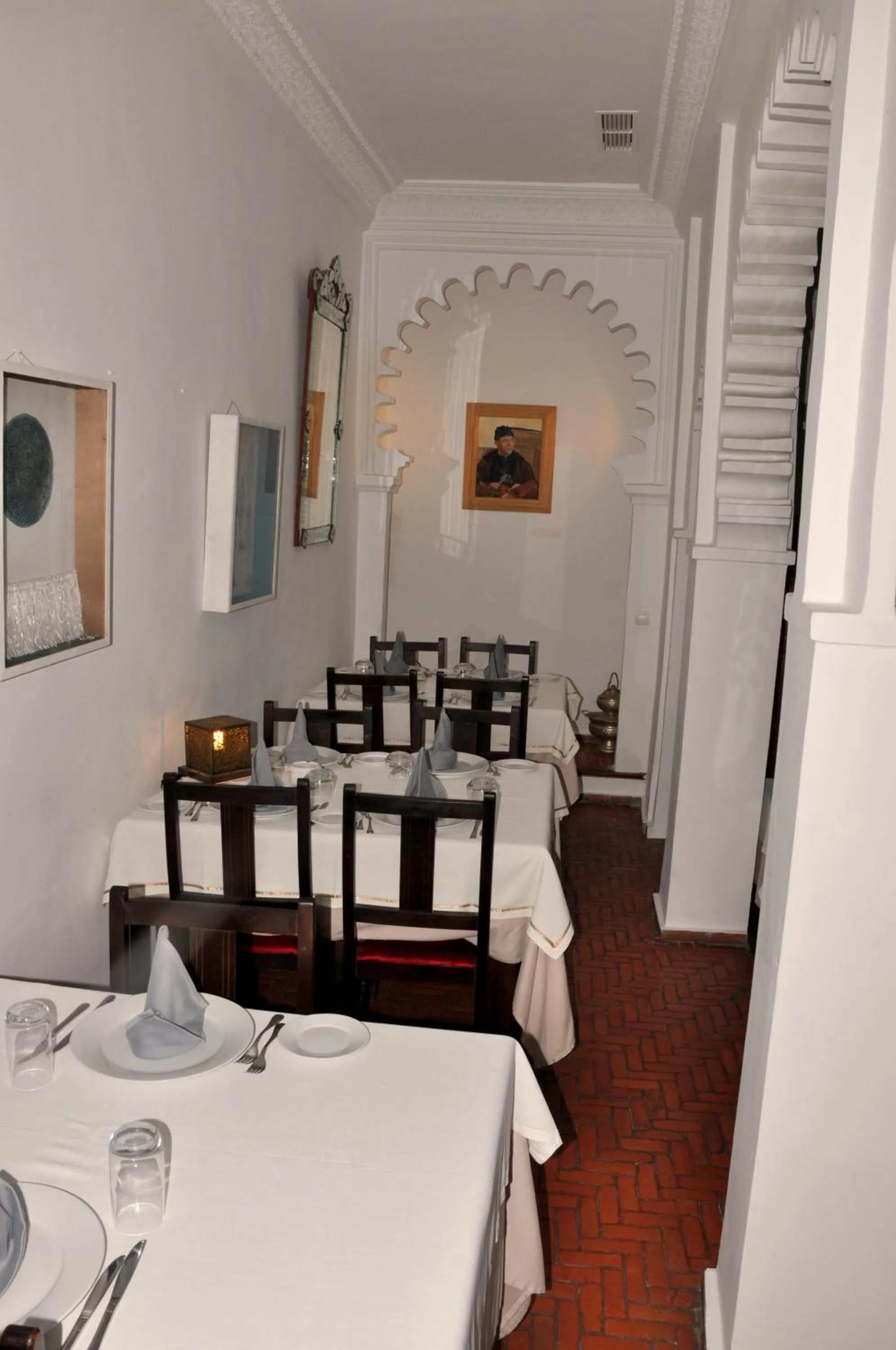 Dining area in Hotel Blanco Riad