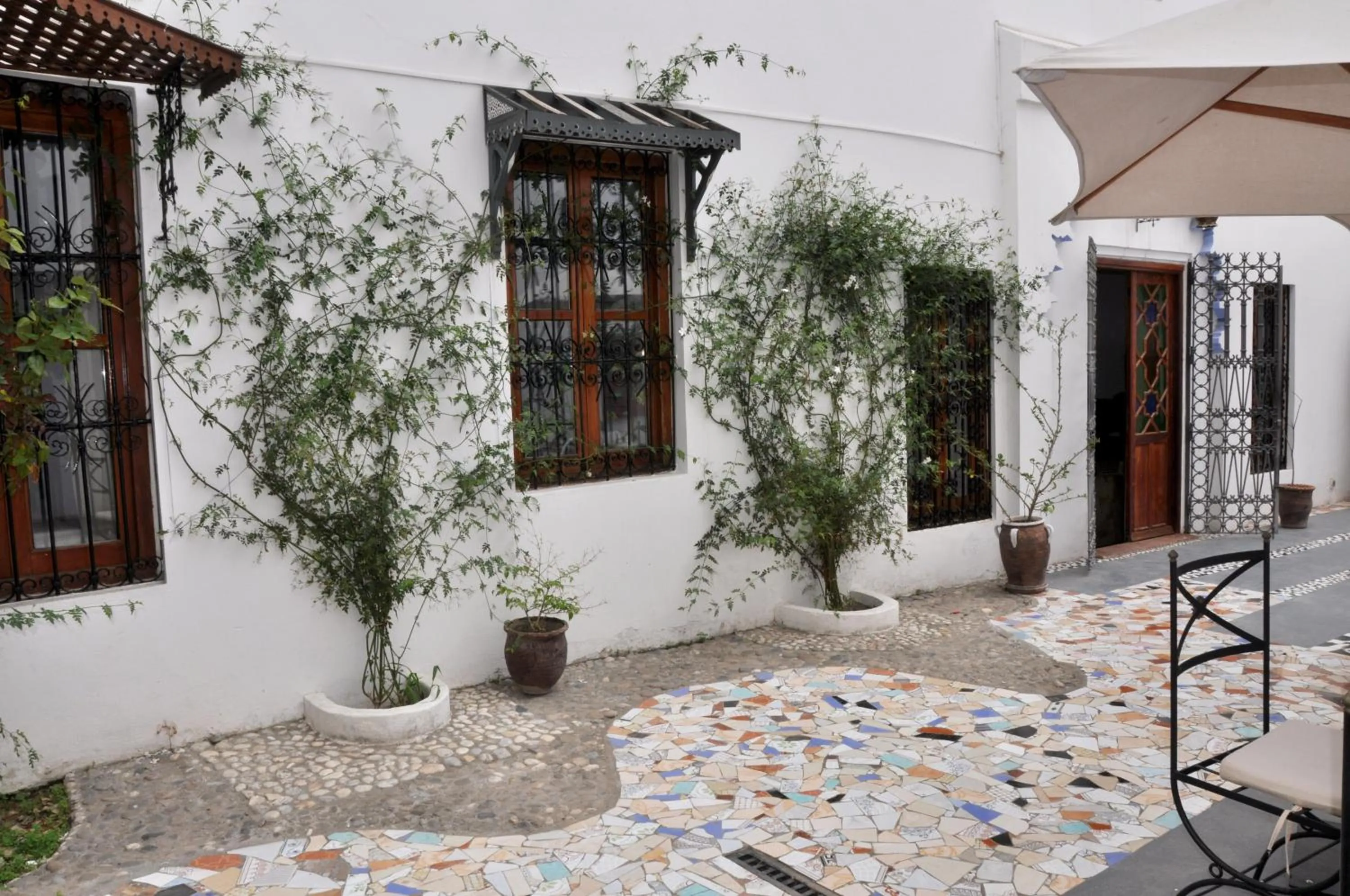 Garden in Hotel Blanco Riad