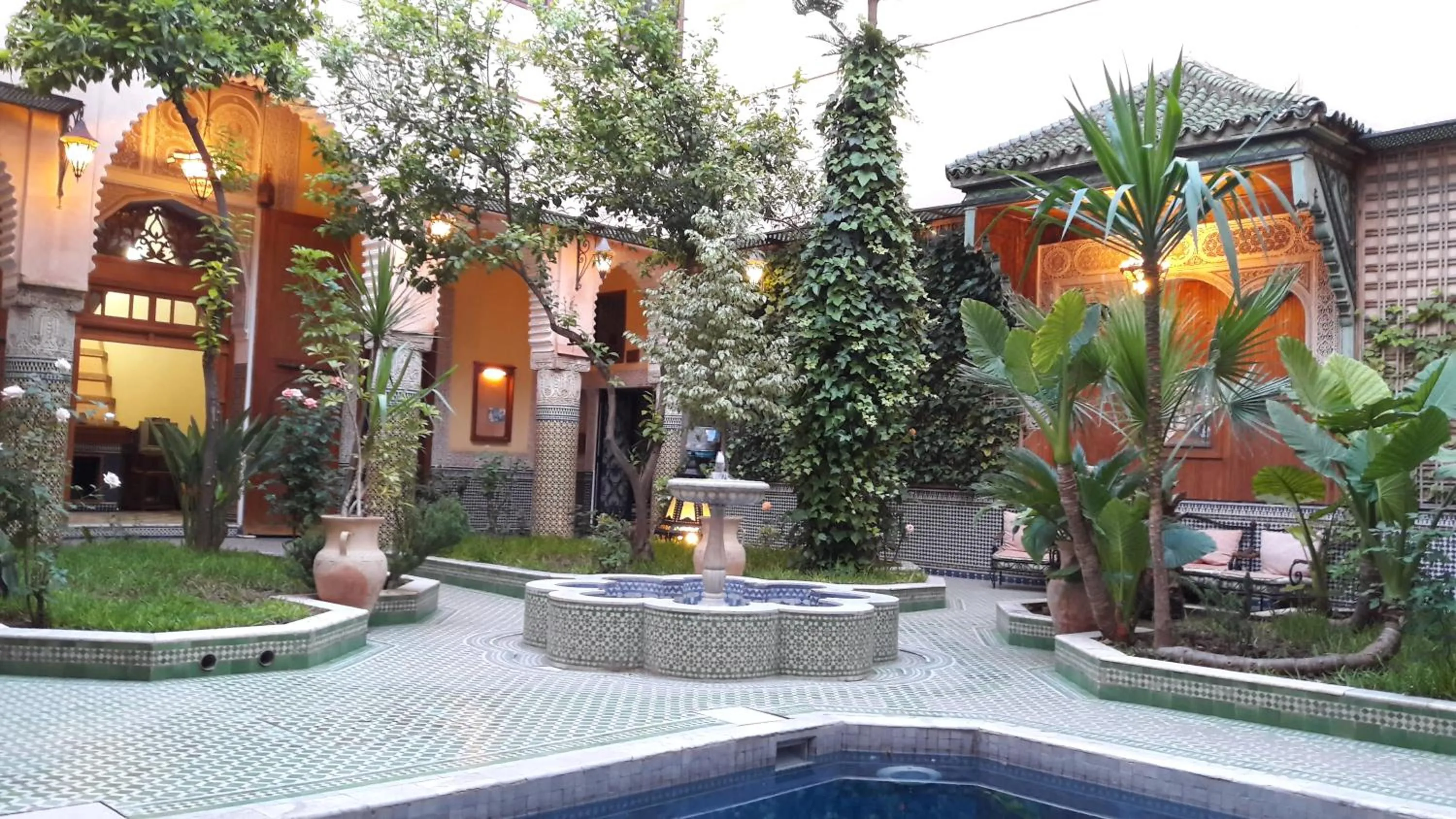 Patio in Riad Jaouhara
