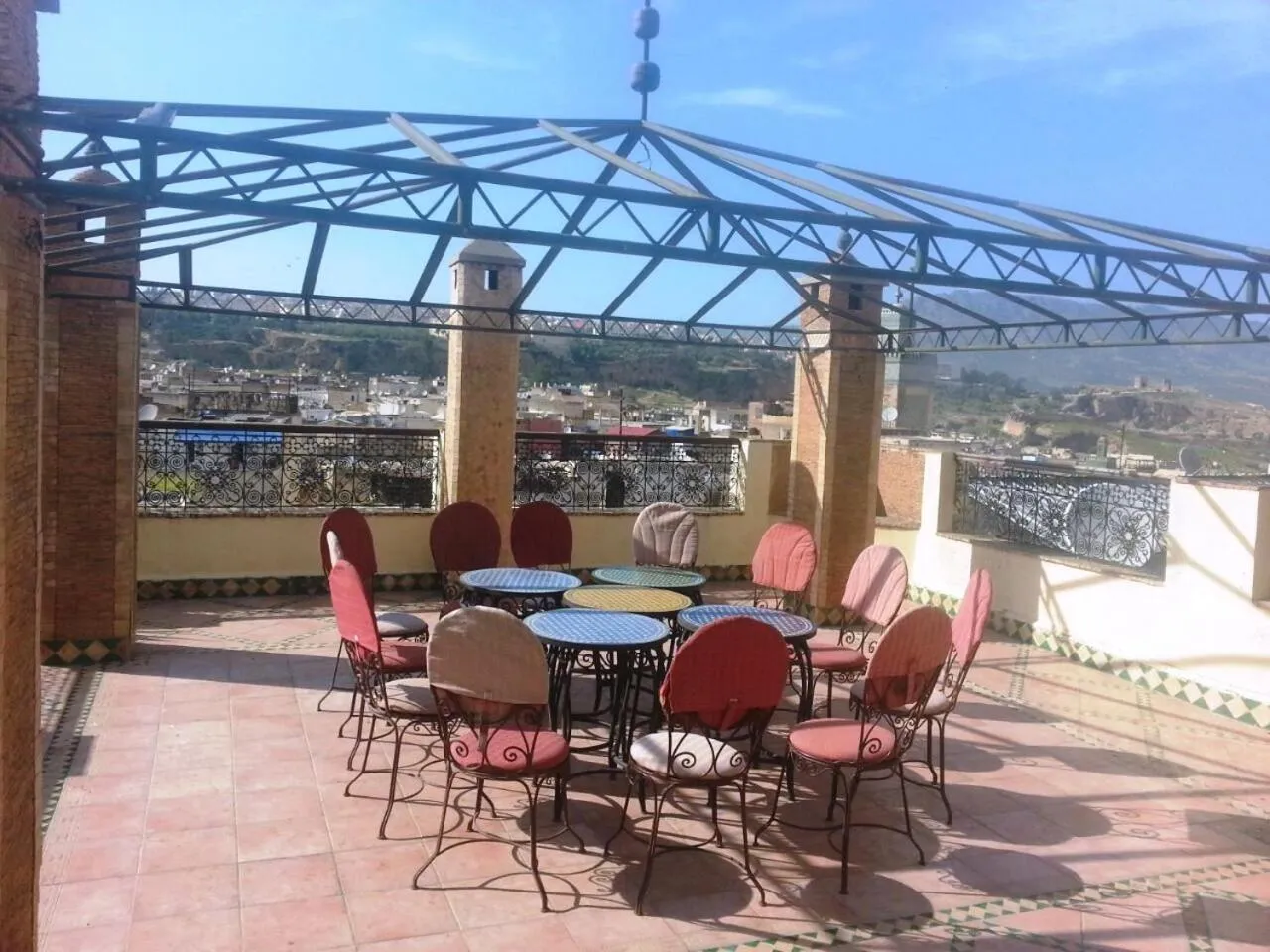 Balcony/Terrace in Riad Jaouhara