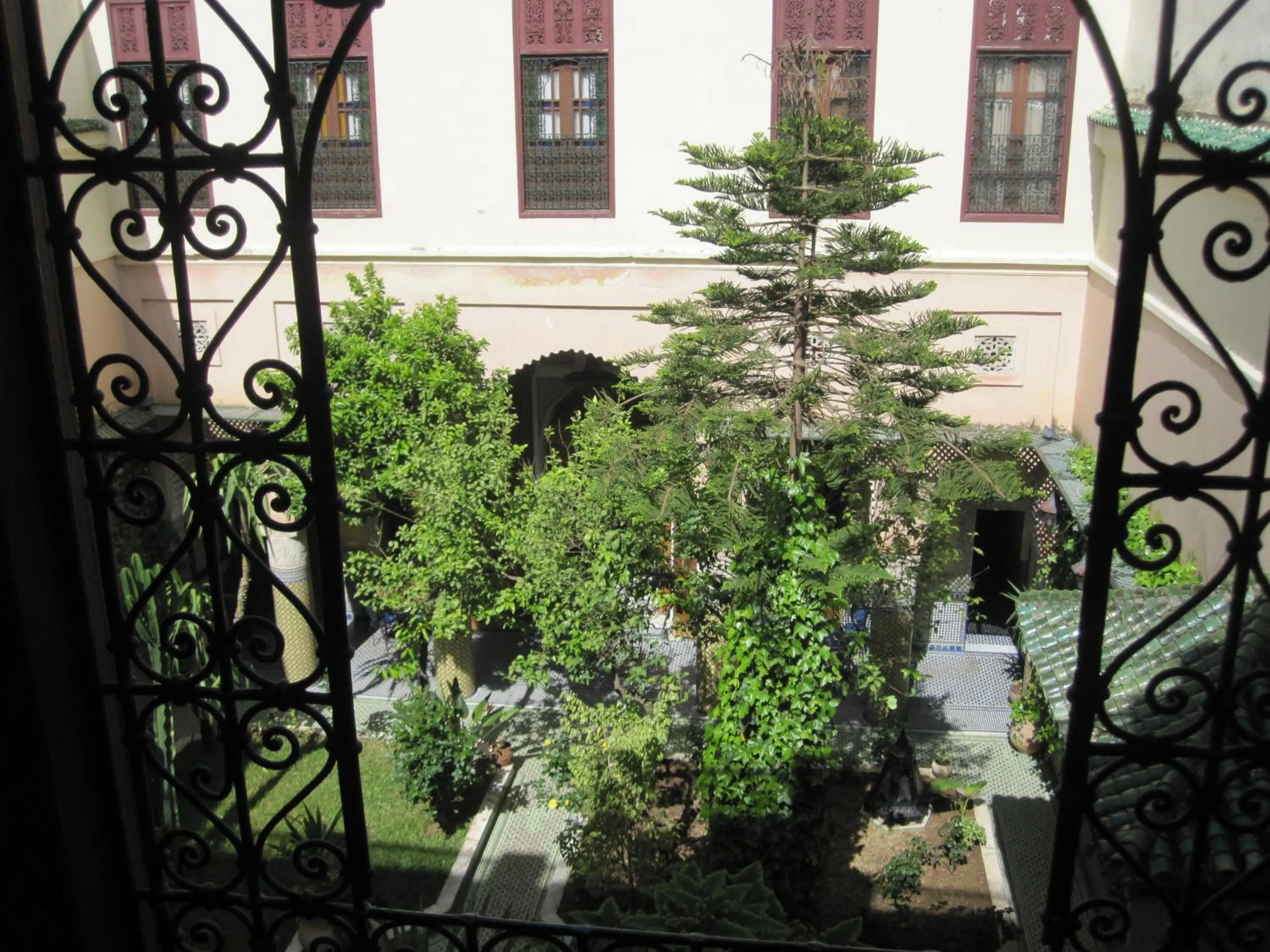 Pool view in Riad Jaouhara