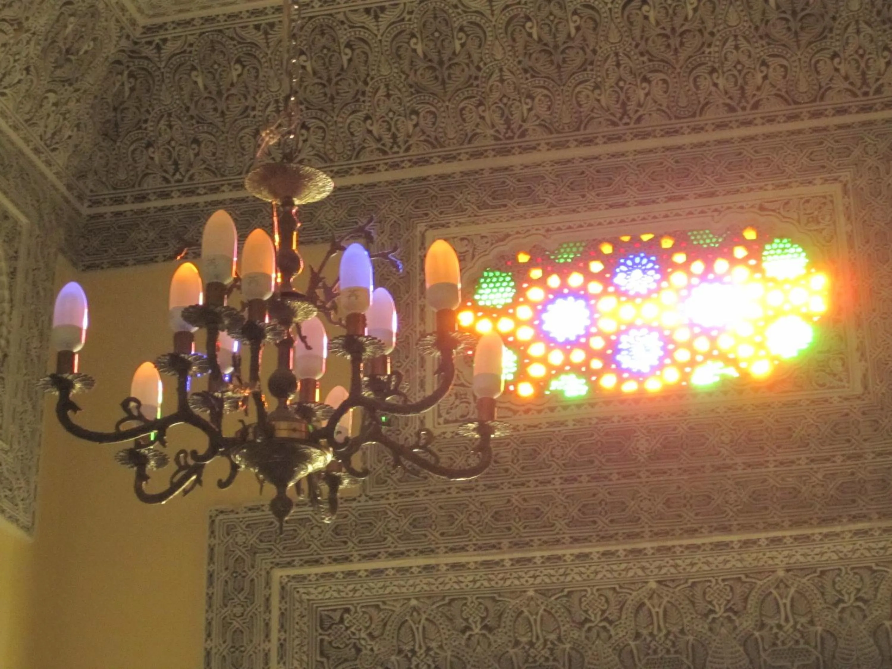 Decorative detail in Riad Jaouhara