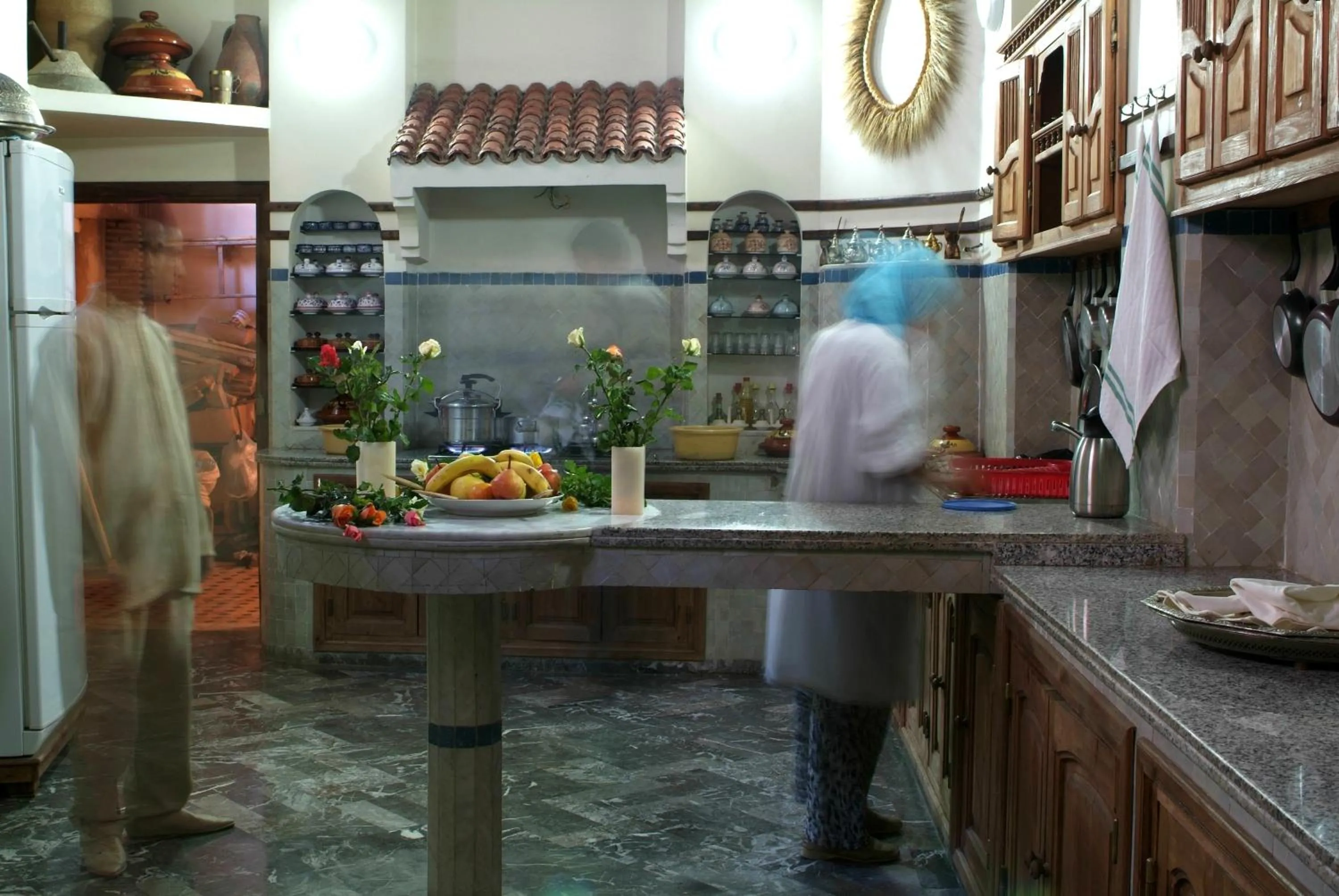 Kitchen or kitchenette in Riad Jaouhara