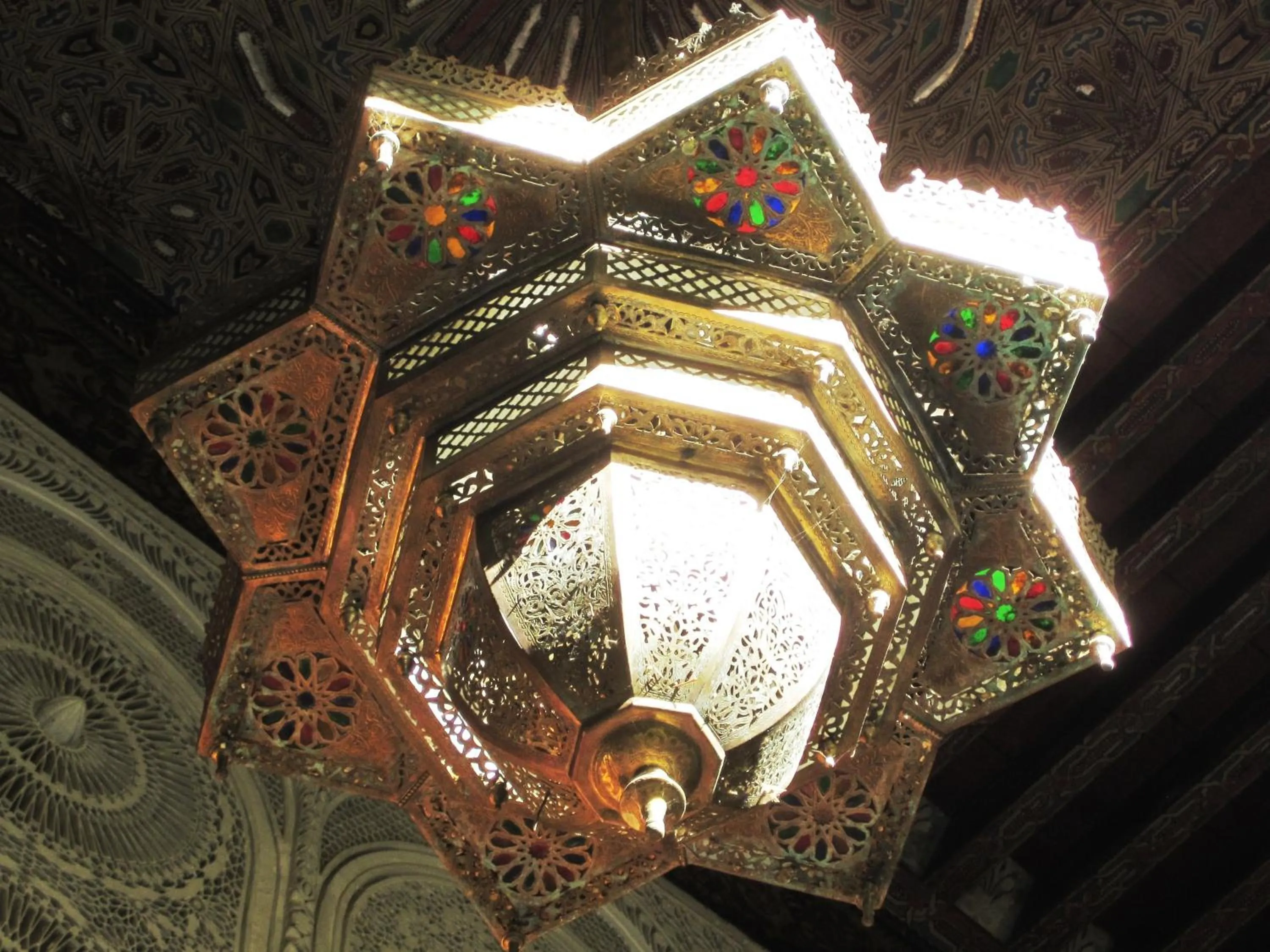 Decorative detail in Riad Jaouhara