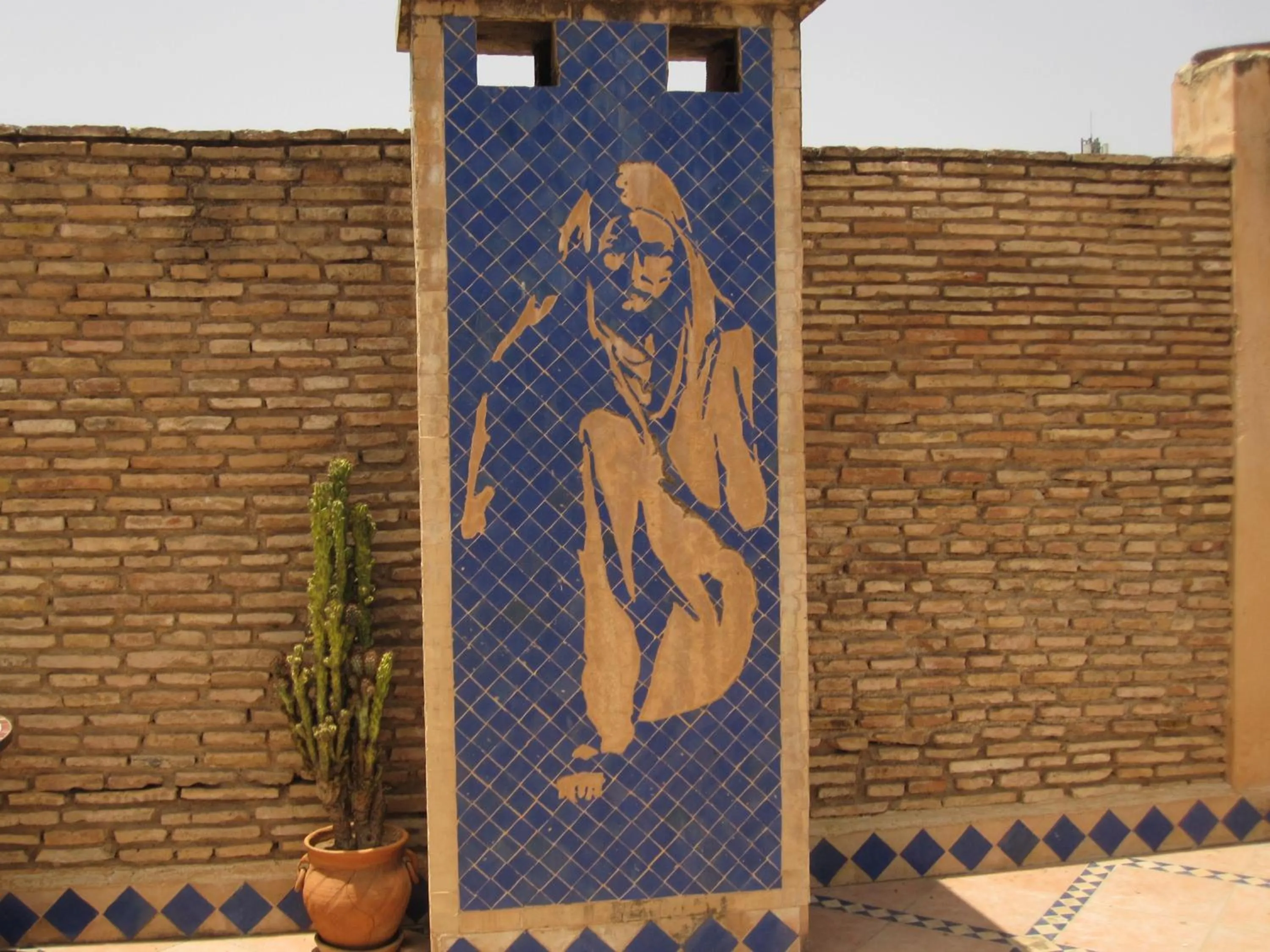 Decorative detail in Riad Jaouhara